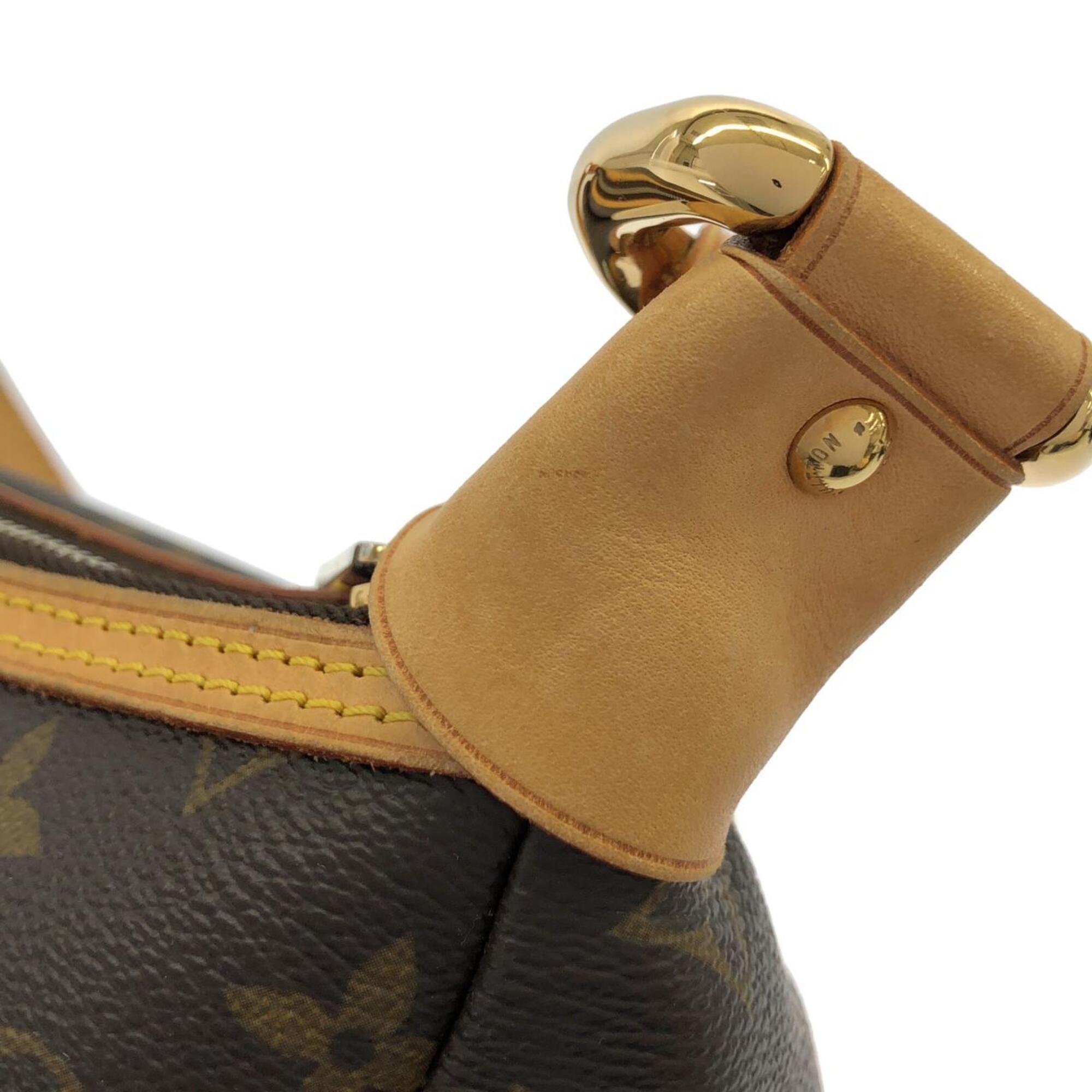 Louis Vuitton Marron Coated Canvas Shoulder Bag (Pre-Owned)