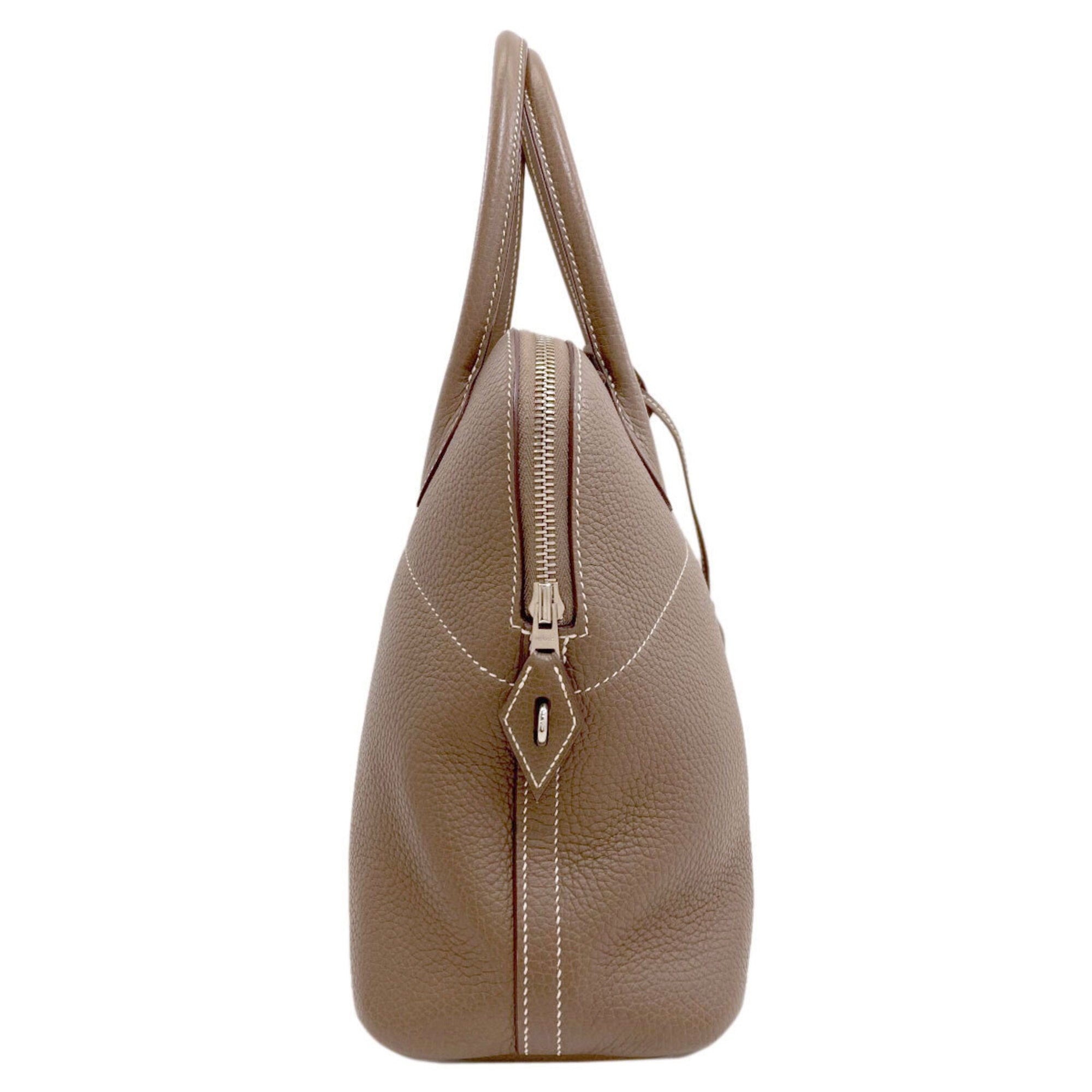 Hermes Bolide Etoupe Gray Handbag (Pre-Owned)