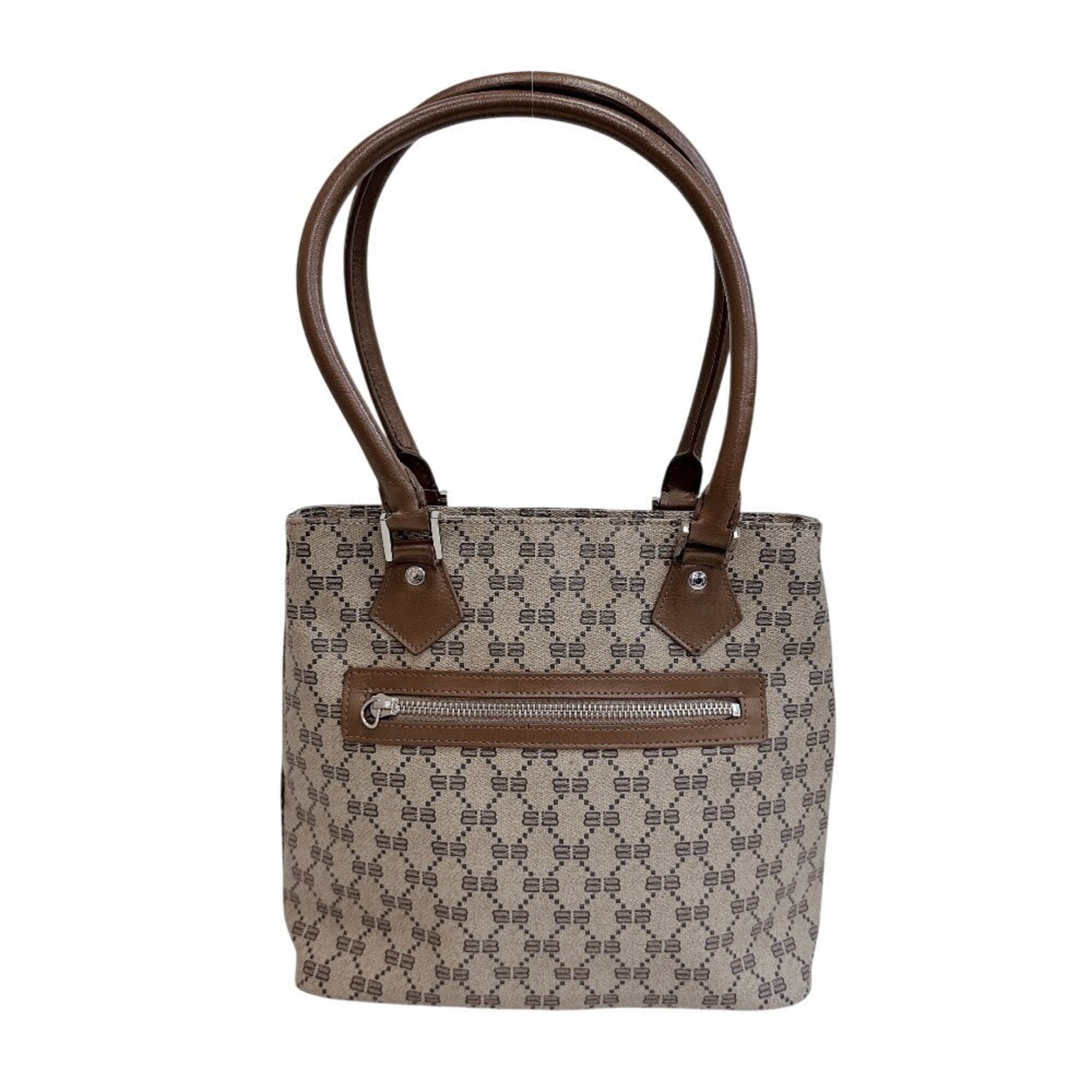 Balenciaga Brown Pvc Handbag (Pre-Owned)