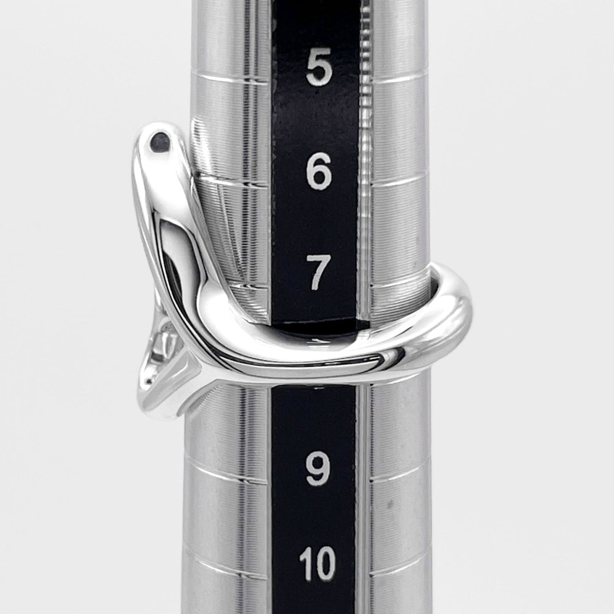 Tiffany Silver Silver 925 Band Ring (Pre-Owned)