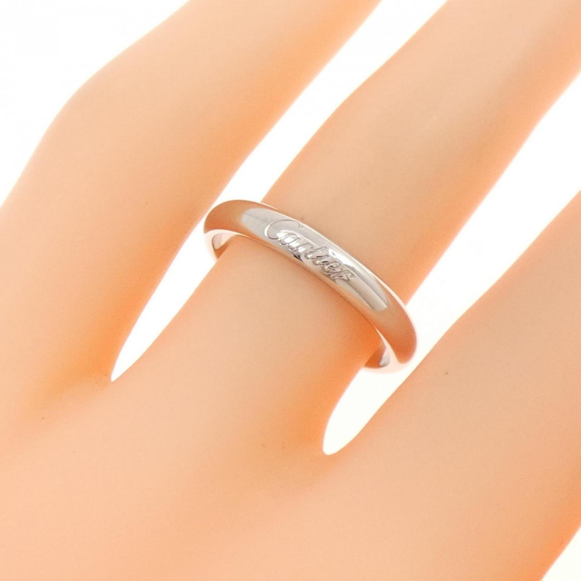 Cartier Platinum 950 Band Ring (Pre-Owned)