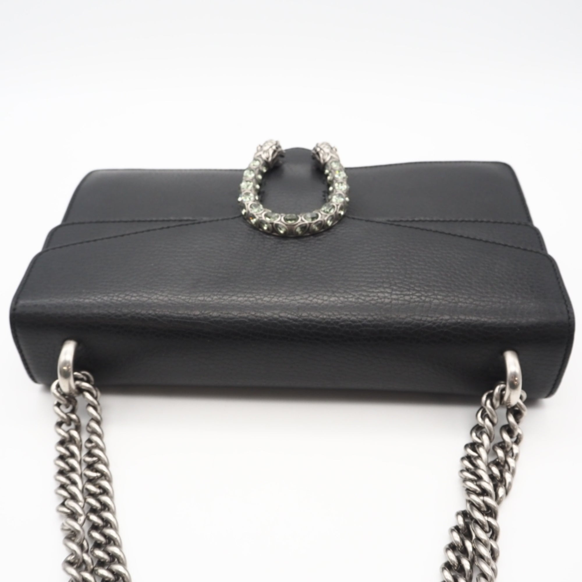 Gucci Black Leather Shoulder Bag (Pre-Owned)