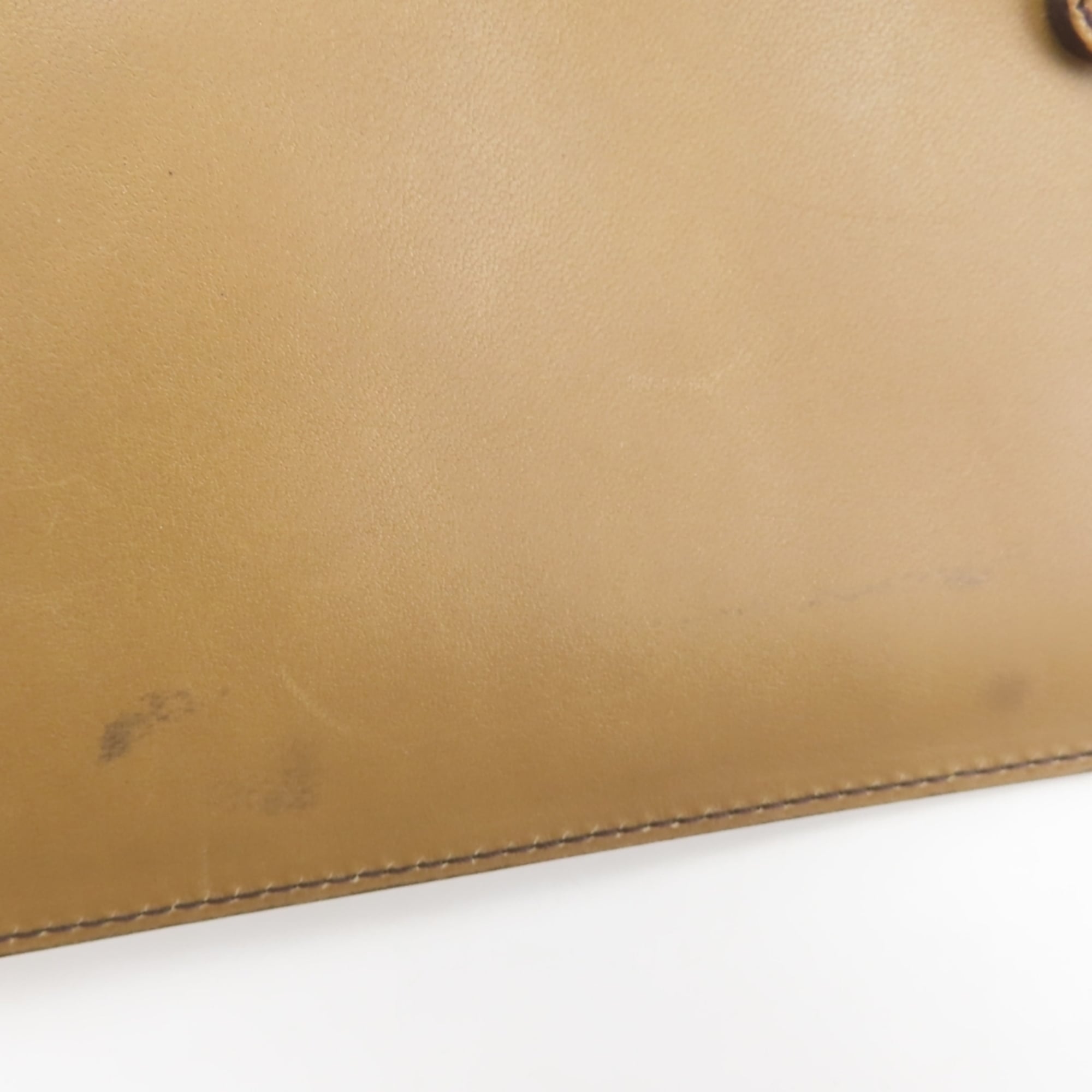 Gucci Brown Gg Canvas Pouch Tote Bag (Pre-Owned)