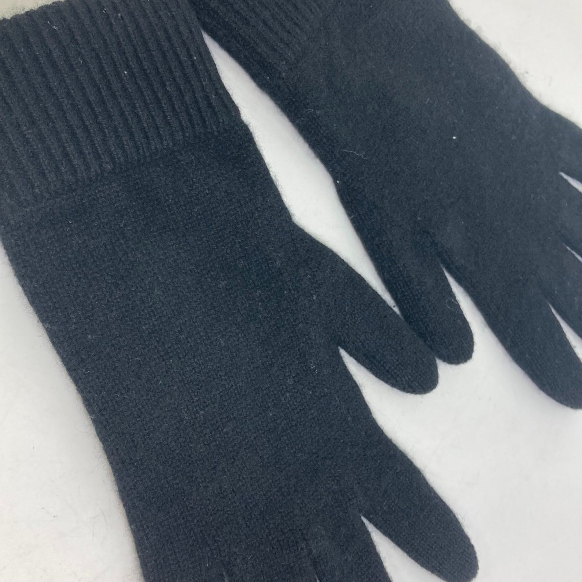 Unspecified Black Cashmere Warm Gloves (Pre-Owned)