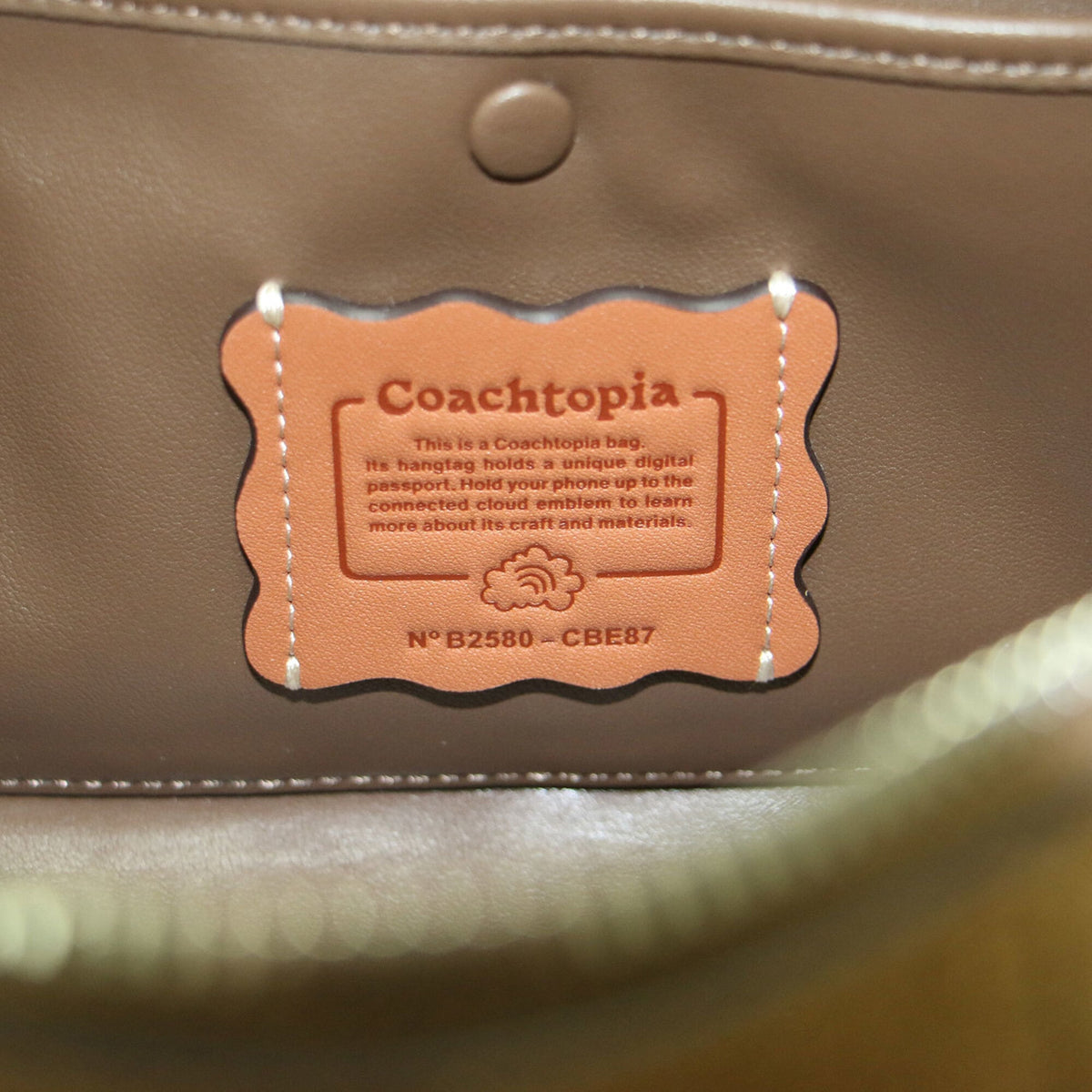 Coach Brown Leather Boston Bag (Pre-Owned)