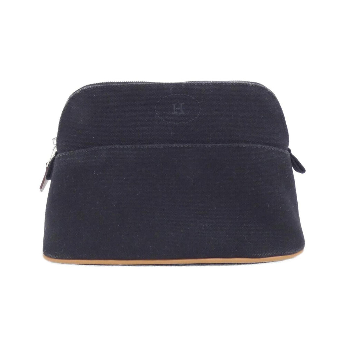 Hermes Black Canvas Handbag Pouch (Pre-Owned)