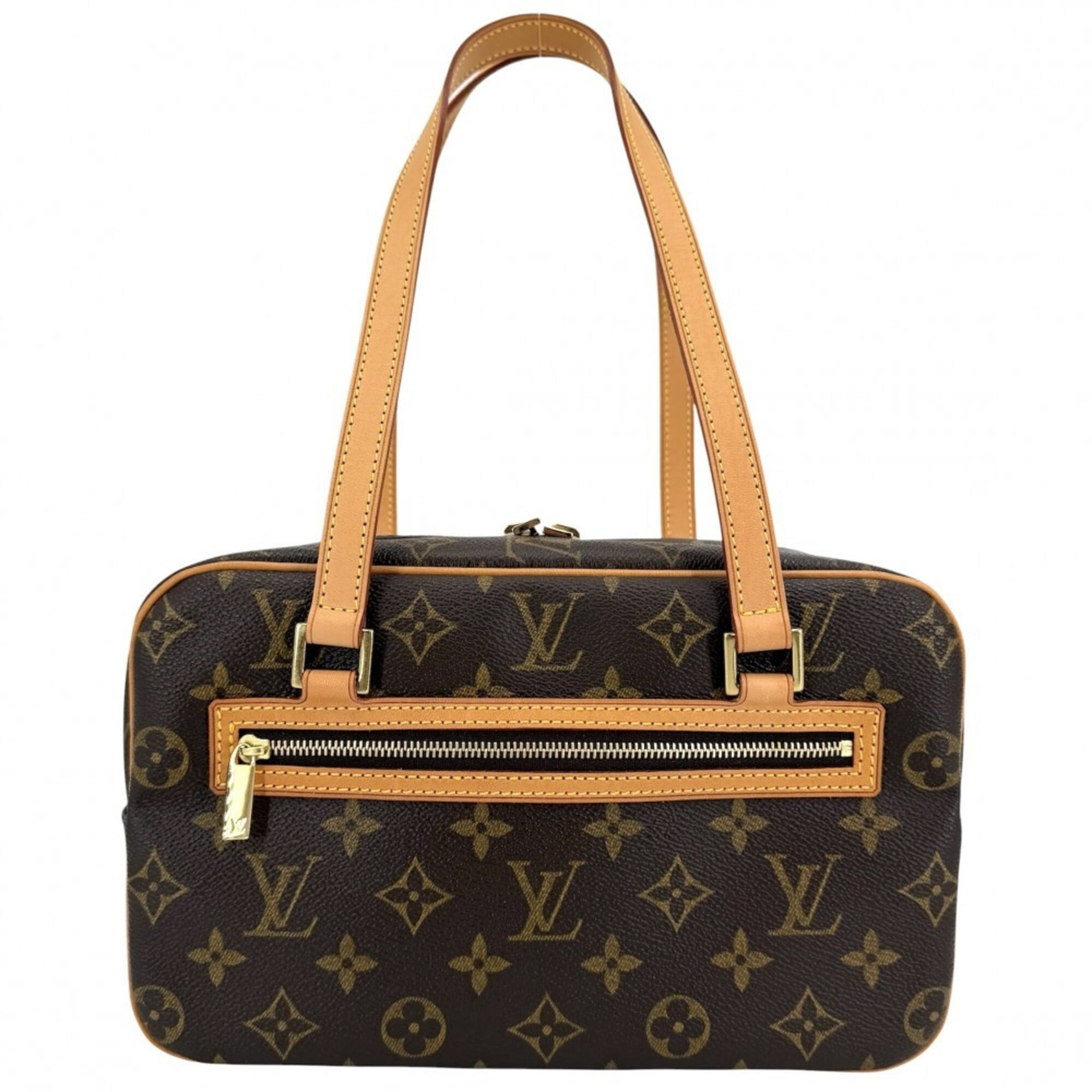 Louis Vuitton Brown Monogram White Monogram Handbag (Pre-Owned)