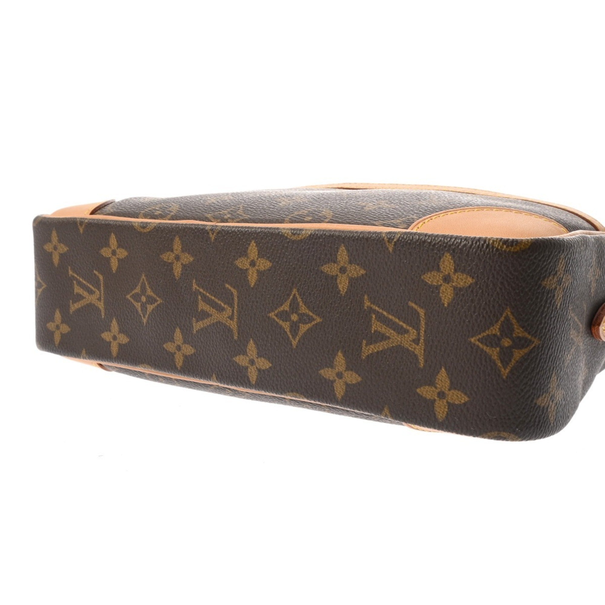 Louis Vuitton Brown Monogram Canvas Shoulder Bag (Pre-Owned)