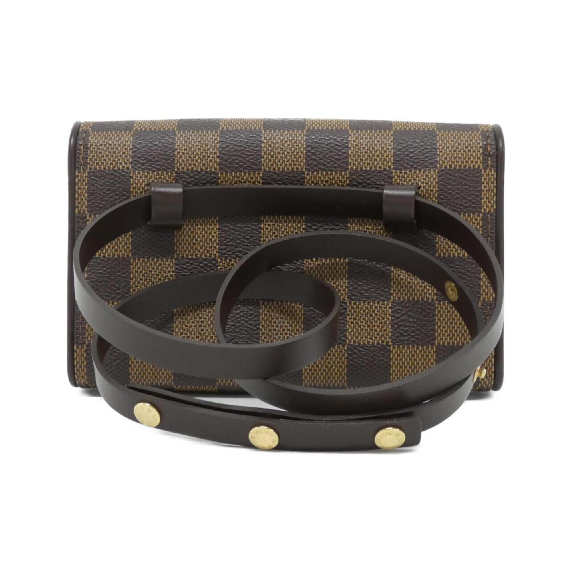 Louis Vuitton Ebene Coated Canvas Fanny Pack Pochette (Pre-Owned)