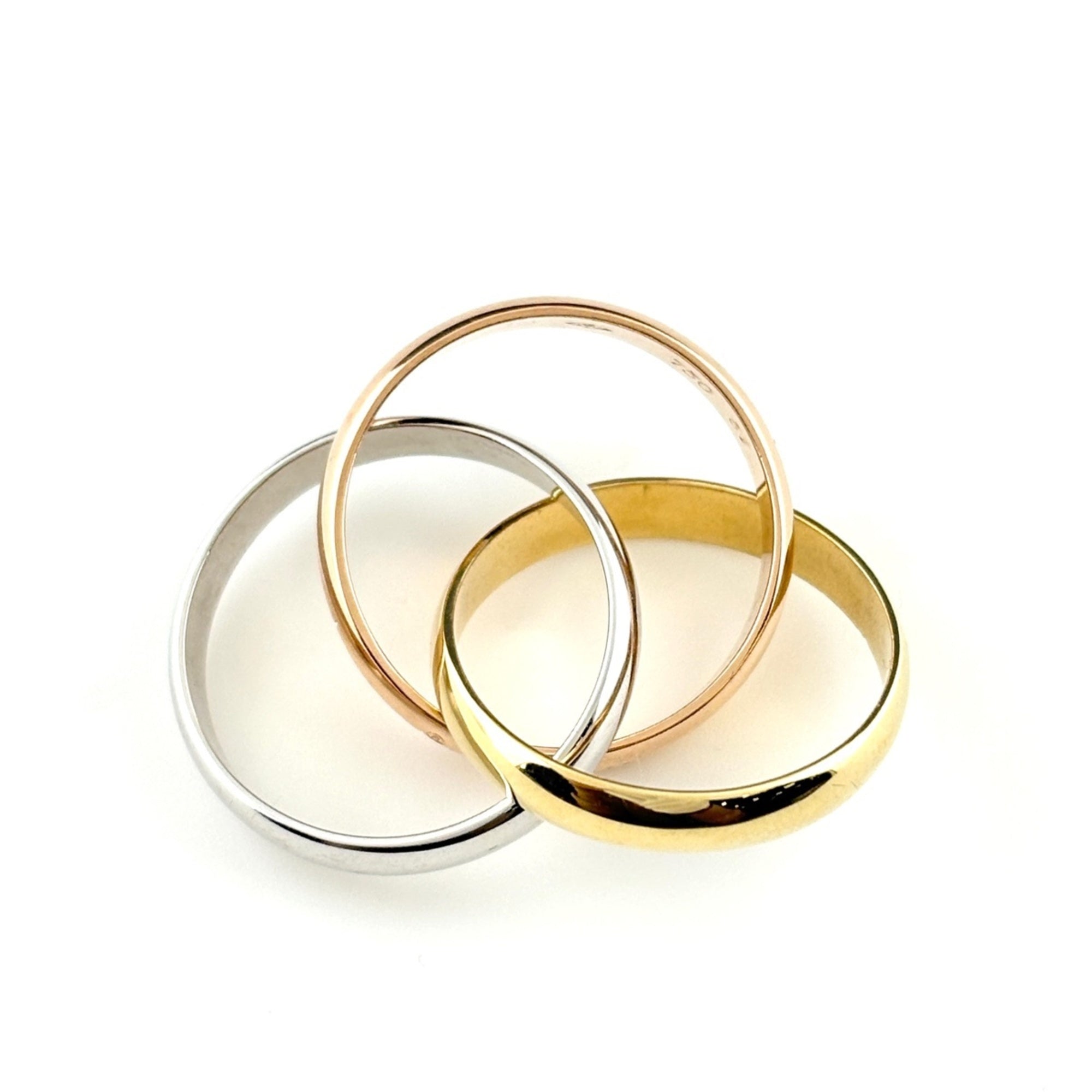 Cartier Trinity Yellow Gold (18K) Band Ring (Pre-Owned)