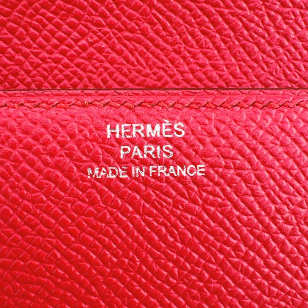 Hermes Pink Epsom Leather Wallet (Tri-Fold) (Pre-Owned)