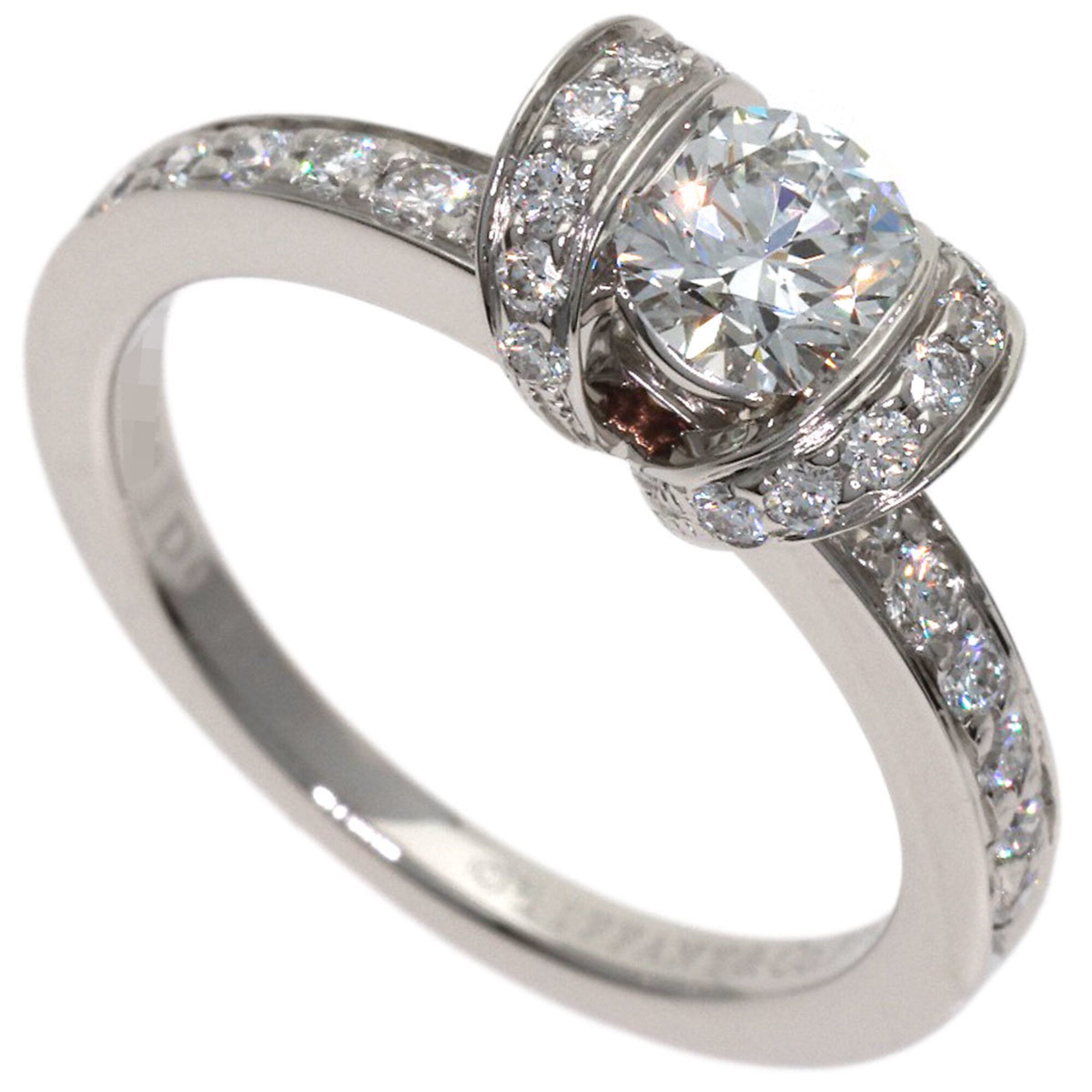 Tiffany Platinum 950 Band Ring (Pre-Owned)