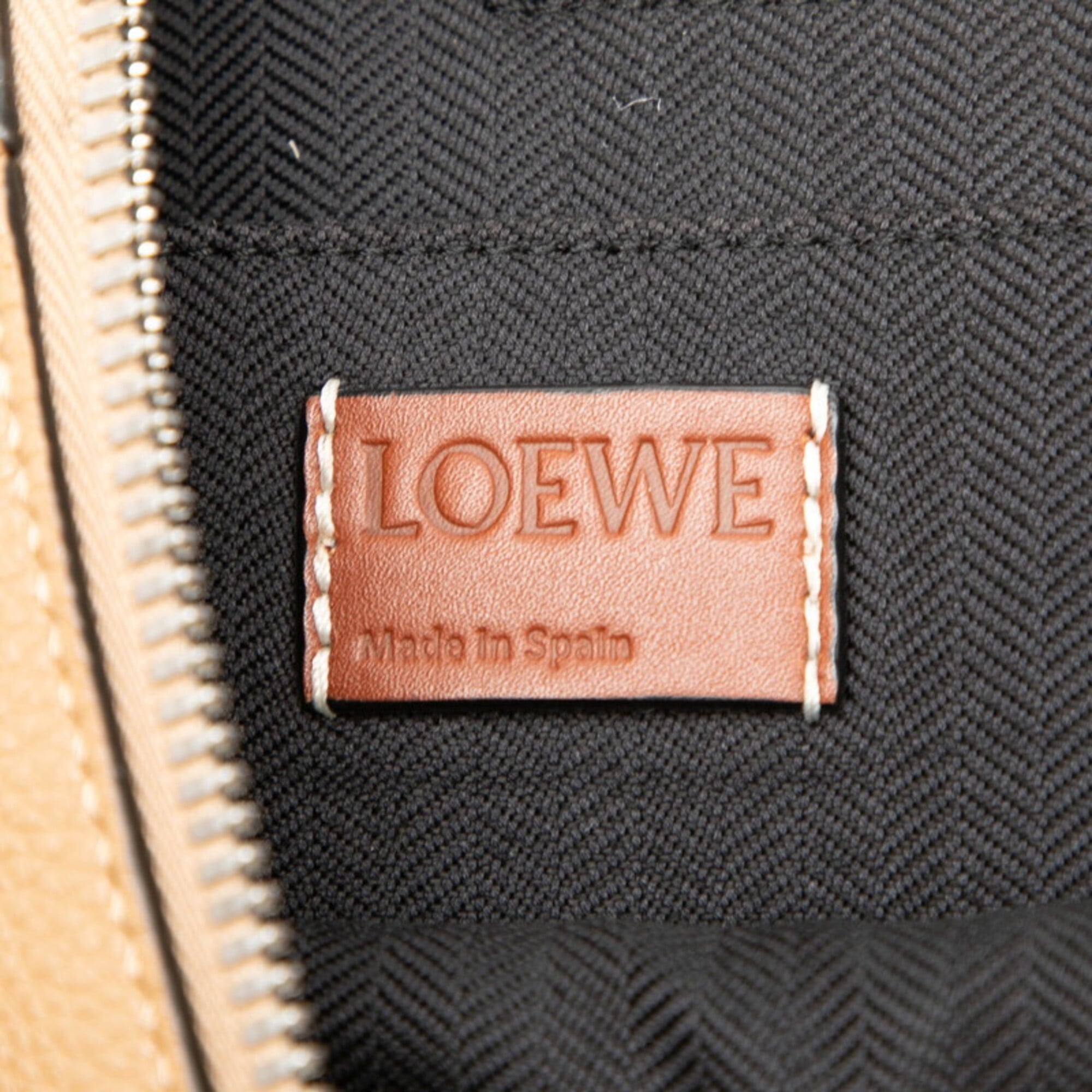 Loewe Brown Multi-Color Leather Backpack (Pre-Owned)