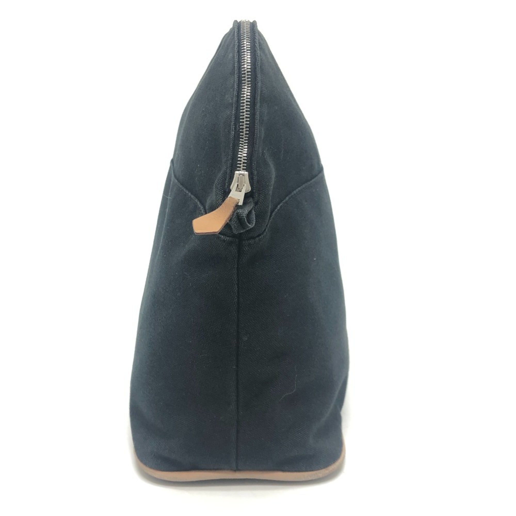 Hermes Bolide Black Cotton Pouch (Pre-Owned)