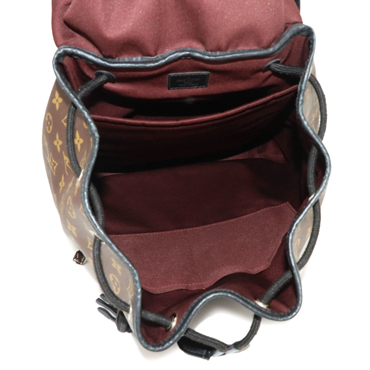 Louis Vuitton Brown Monogram Macassar Noir Monogram Backpack (Pre-Owned)