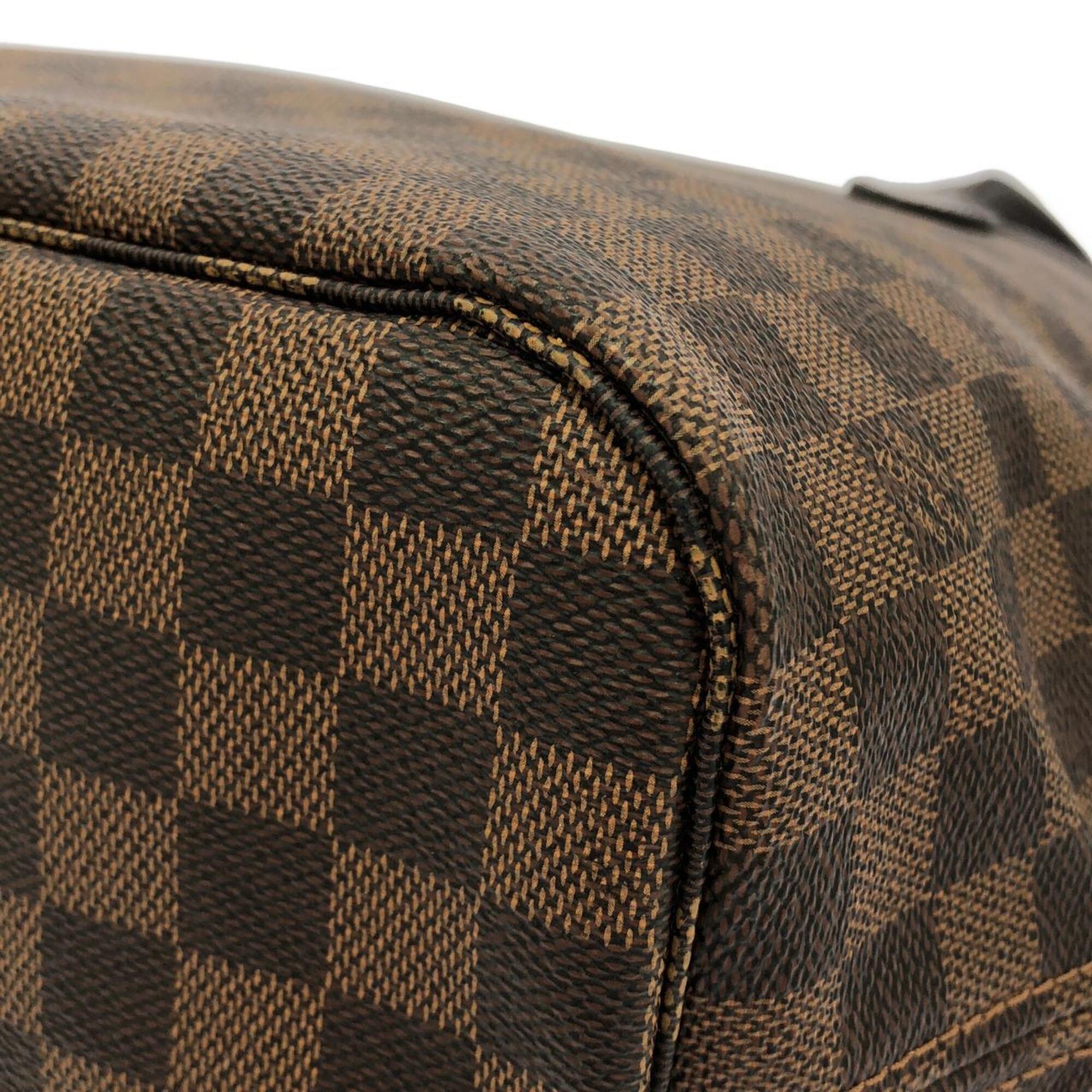 Louis Vuitton Damier Ebene Rose Ballerine Coated Canvas Handbag (Pre-Owned)