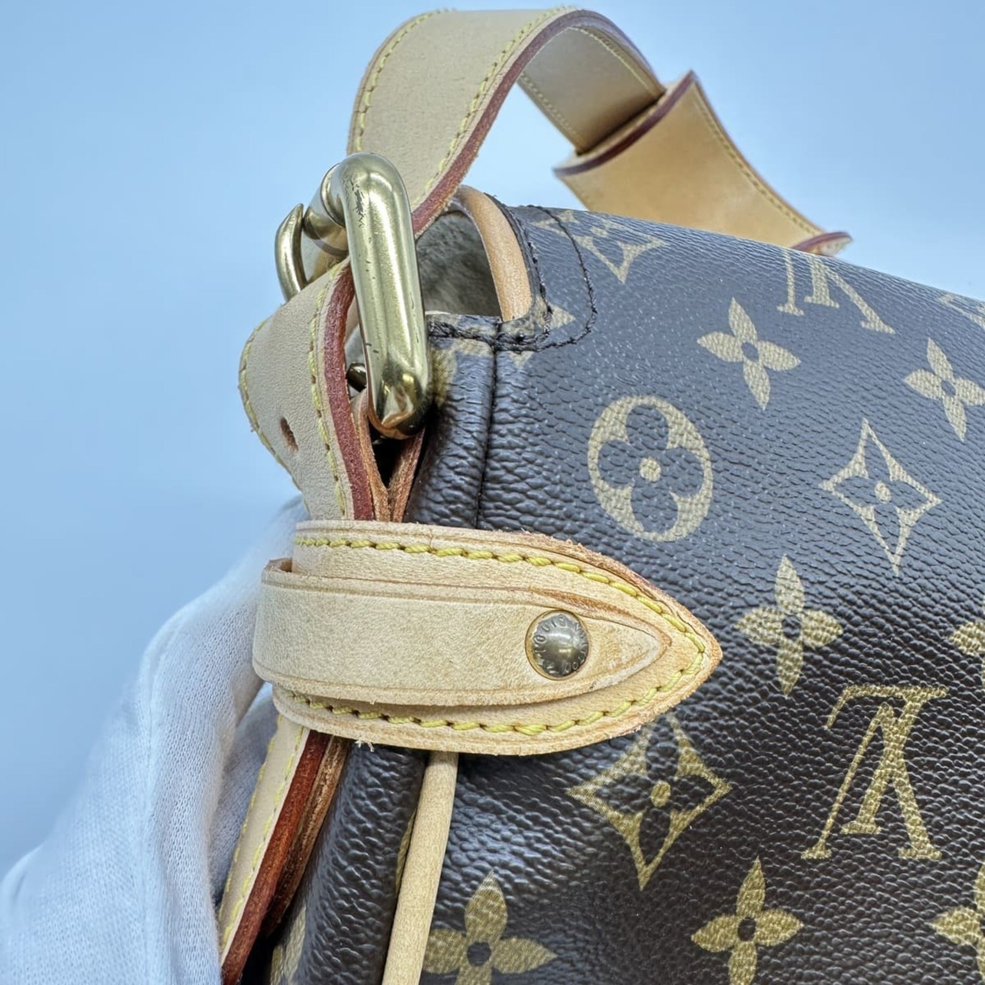 Louis Vuitton Brown Monogram Monogram Shoulder Bag (Pre-Owned)