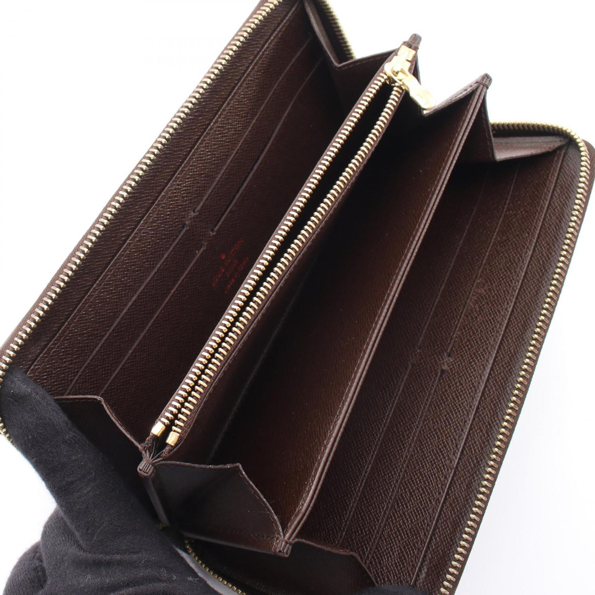 Louis Vuitton Brown Pvc Long Wallet (Bi-Fold) (Pre-Owned)