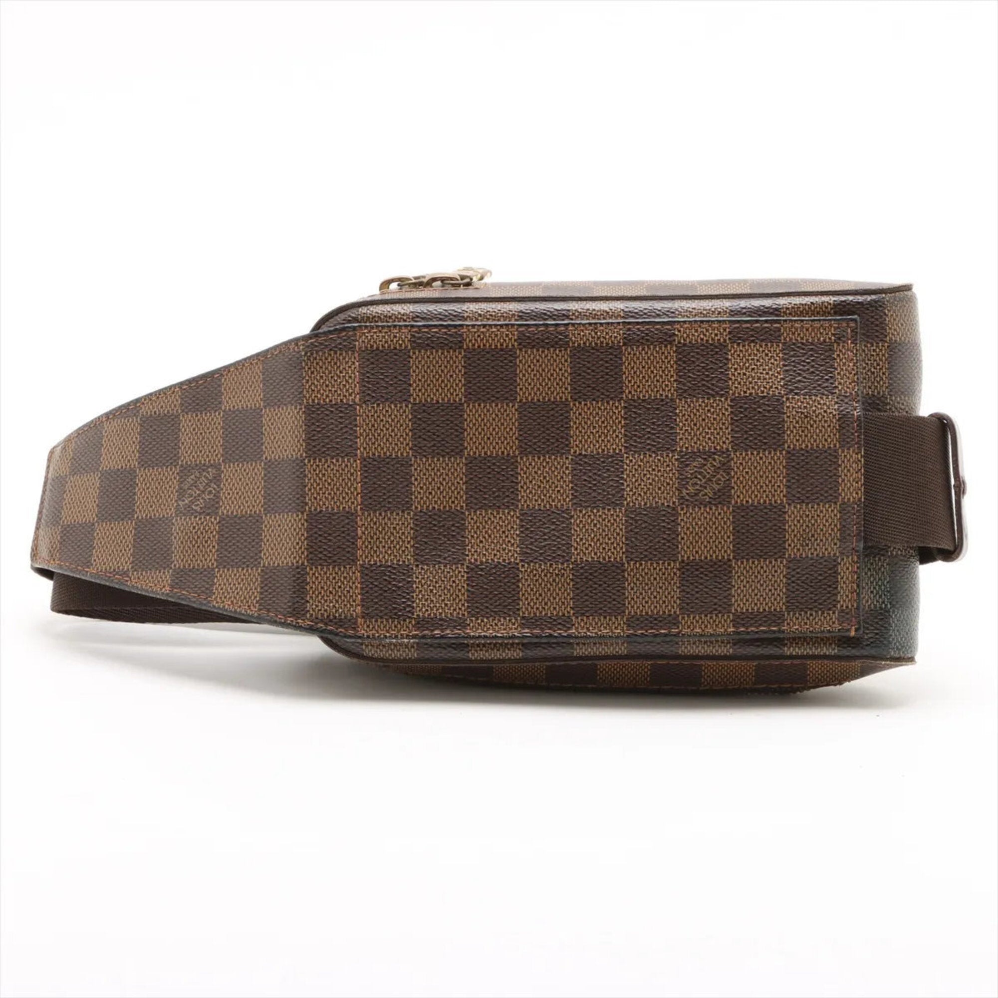 Louis Vuitton Damier Ebene Leather Coated Canvas Sling Bag (Pre-Owned)