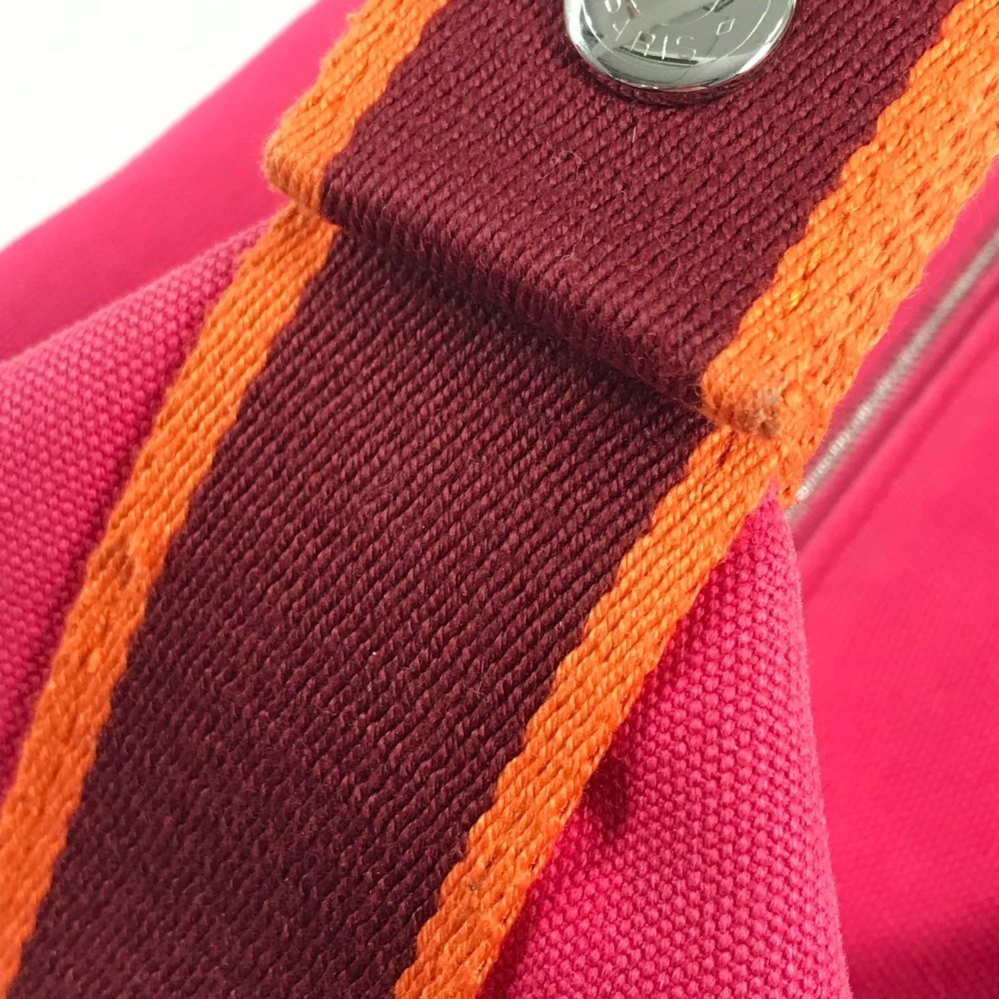 Hermes Pink Cotton Pouch Vanity Bag (Pre-Owned)