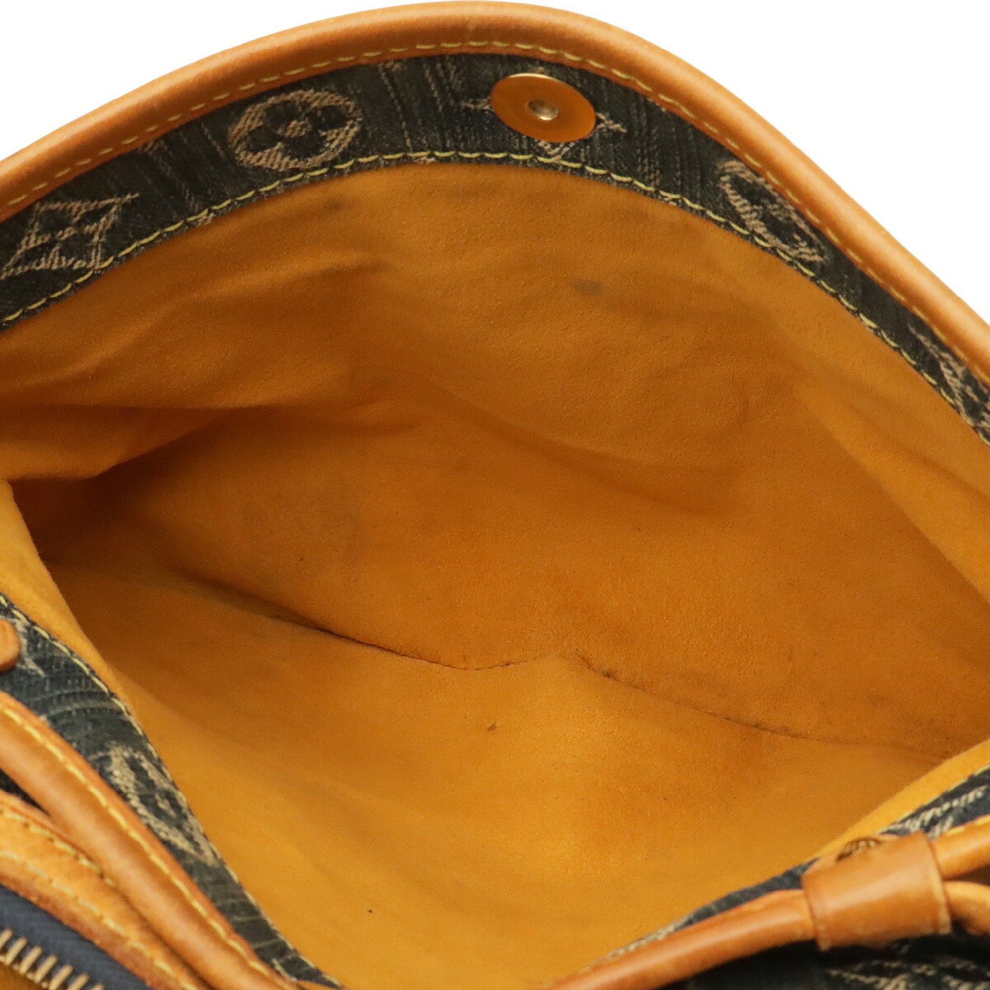 Louis Vuitton Blue Monogram Monogram Denim Shoulder Bag (Pre-Owned)