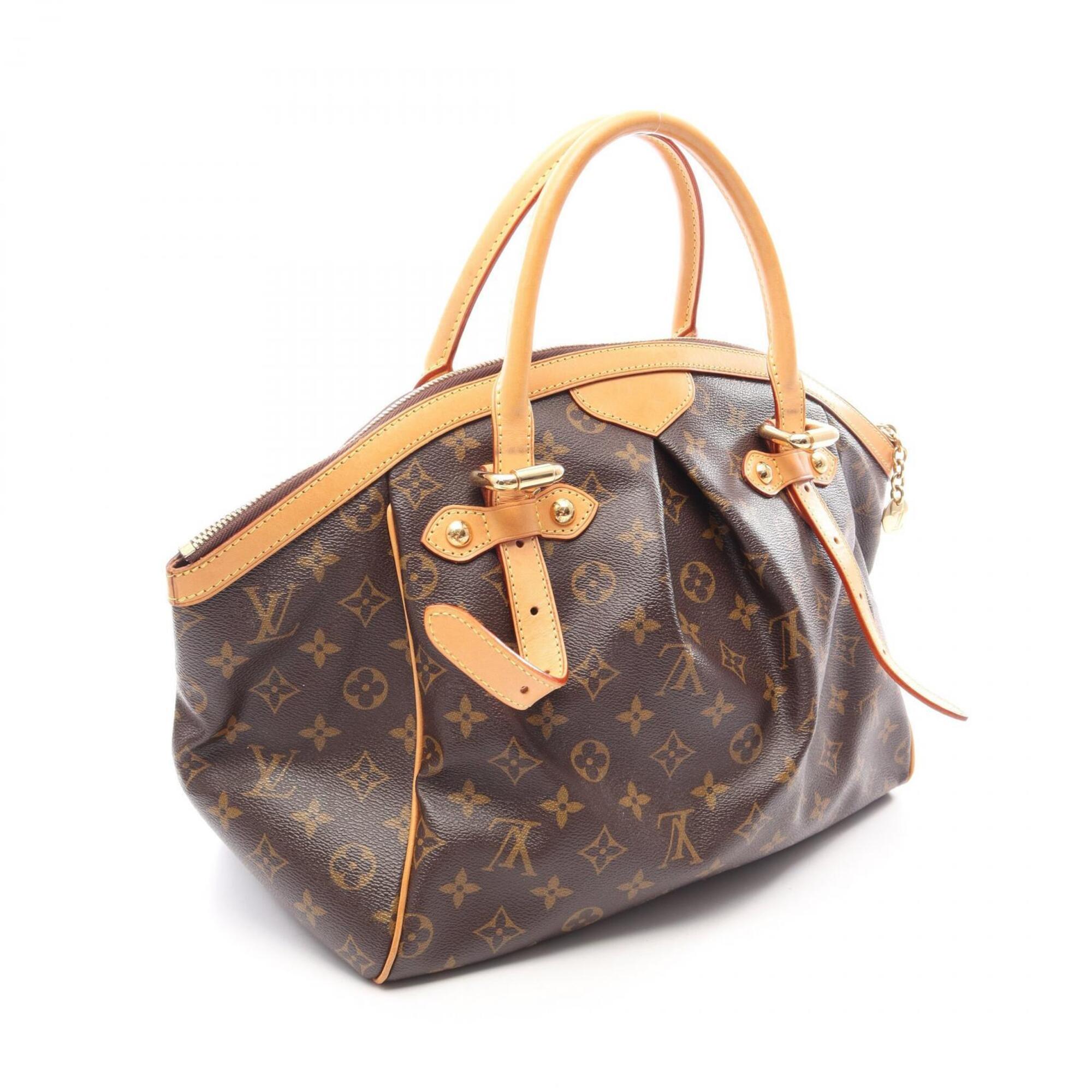 Louis Vuitton Brown Pvc Leather Handbag (Pre-Owned)