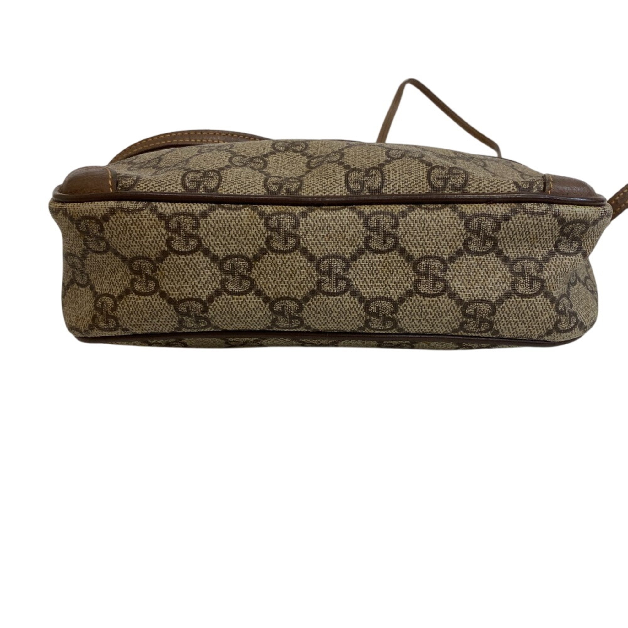 Gucci Brown Pvc Pochette Shoulder Bag (Pre-Owned)