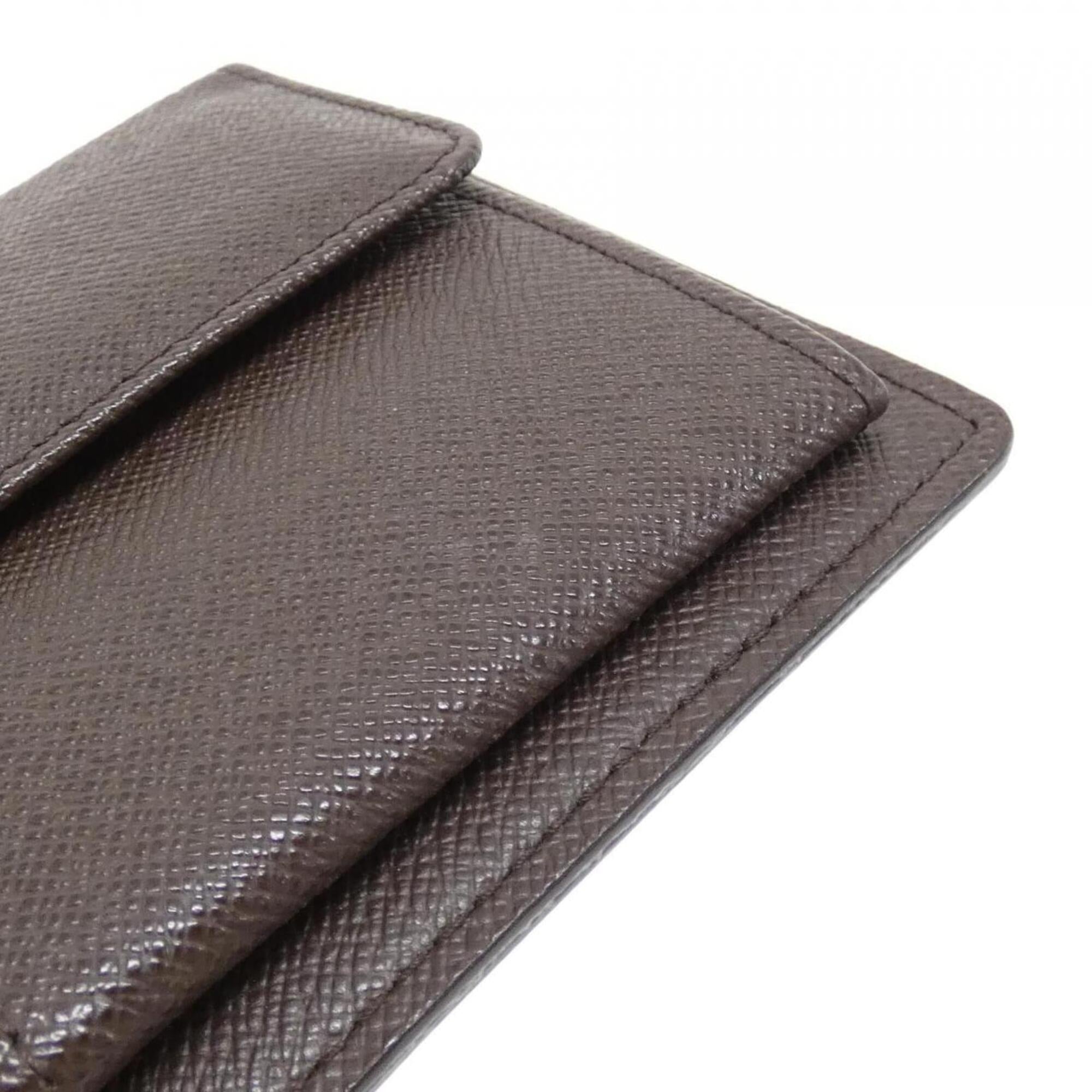 Louis Vuitton Ebene Coated Canvas Wallet (Bi-Fold) (Pre-Owned)