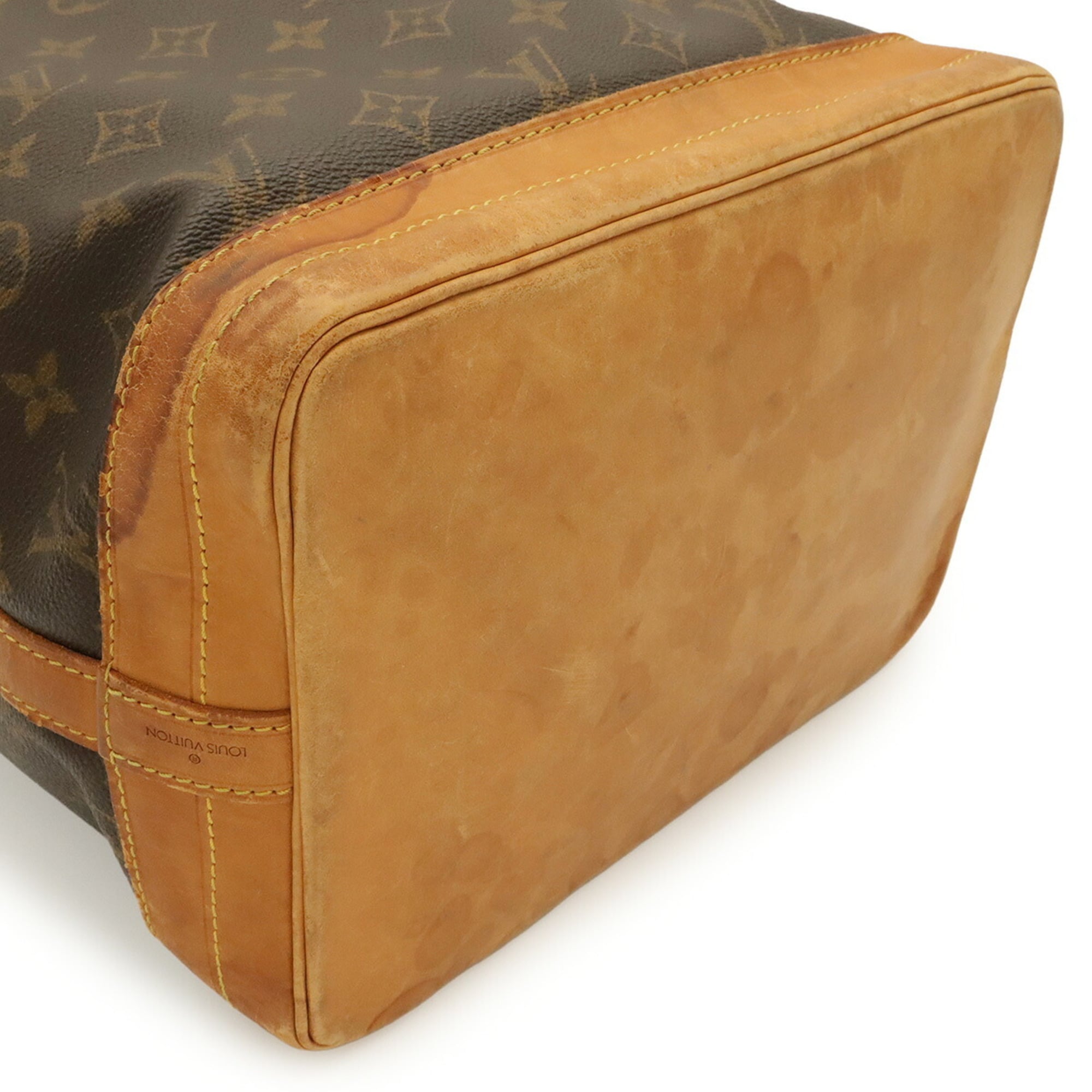 Louis Vuitton Brown Monogram Canvas Shoulder Bag (Pre-Owned)