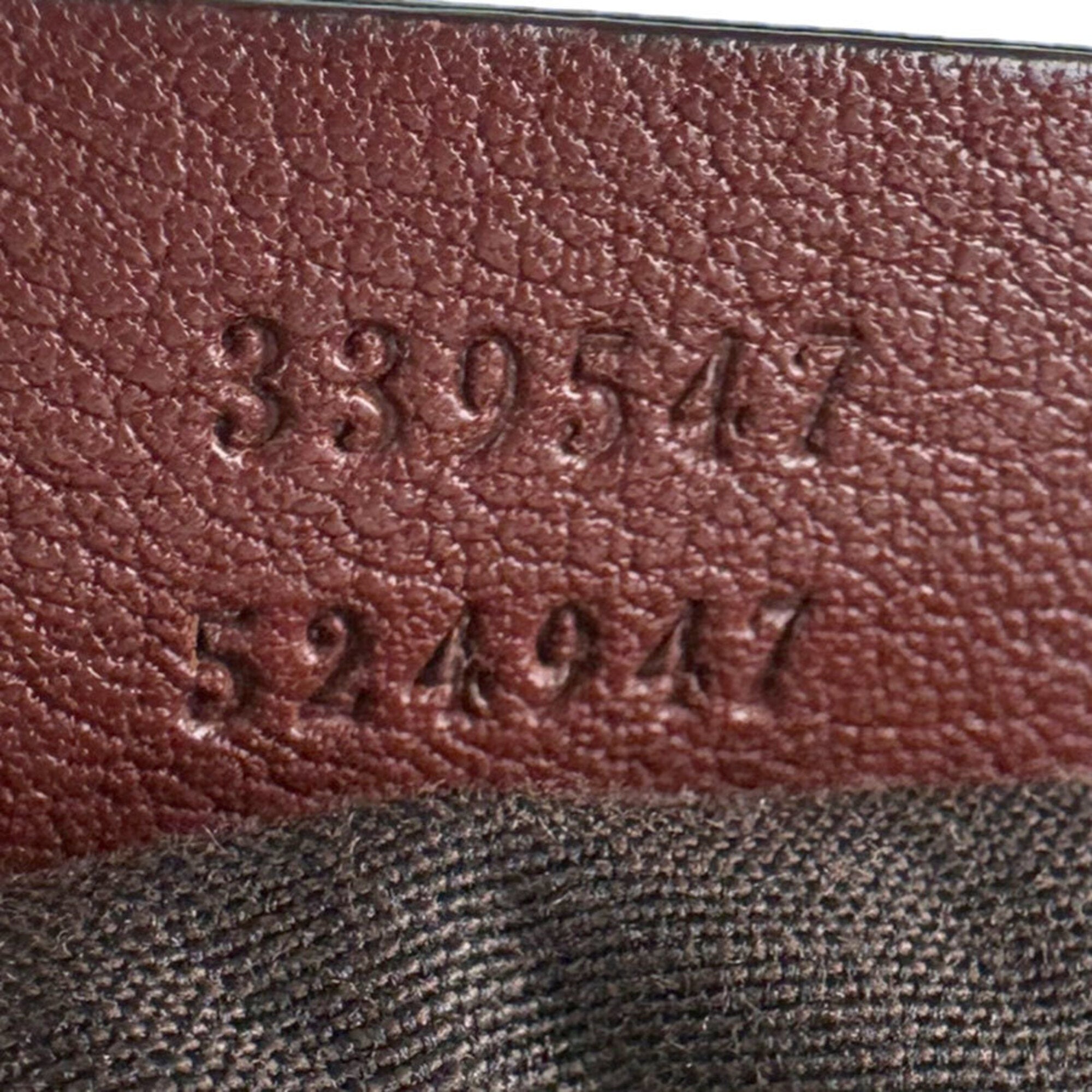 Gucci Brown Leather Tote Bag (Pre-Owned)