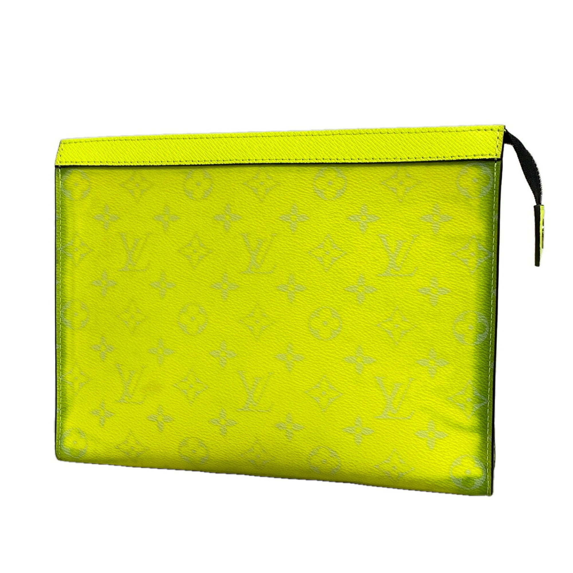 Louis Vuitton Yellow Clutch Bag (Pre-Owned)