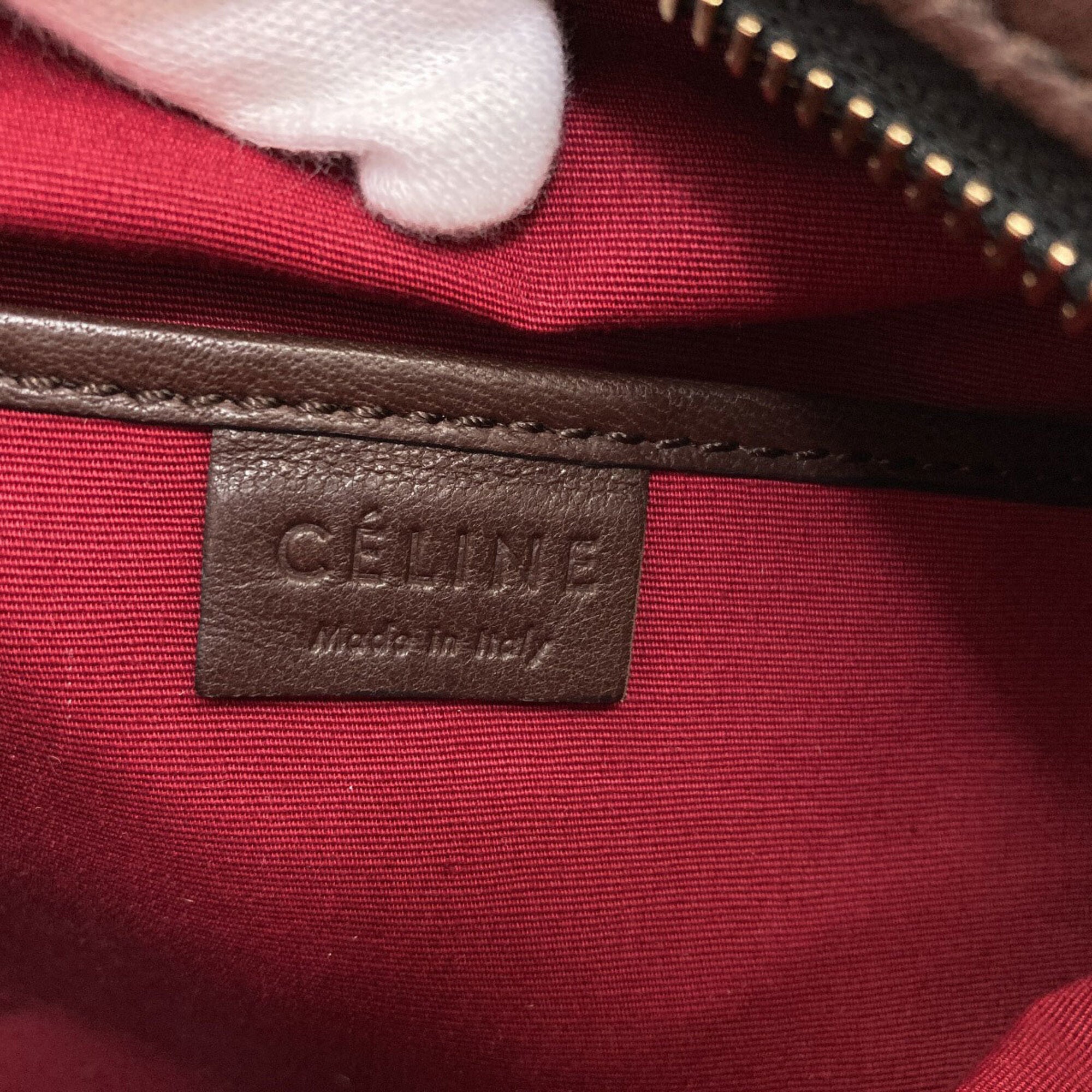 Celine Brown Leather Handbag (Pre-Owned)