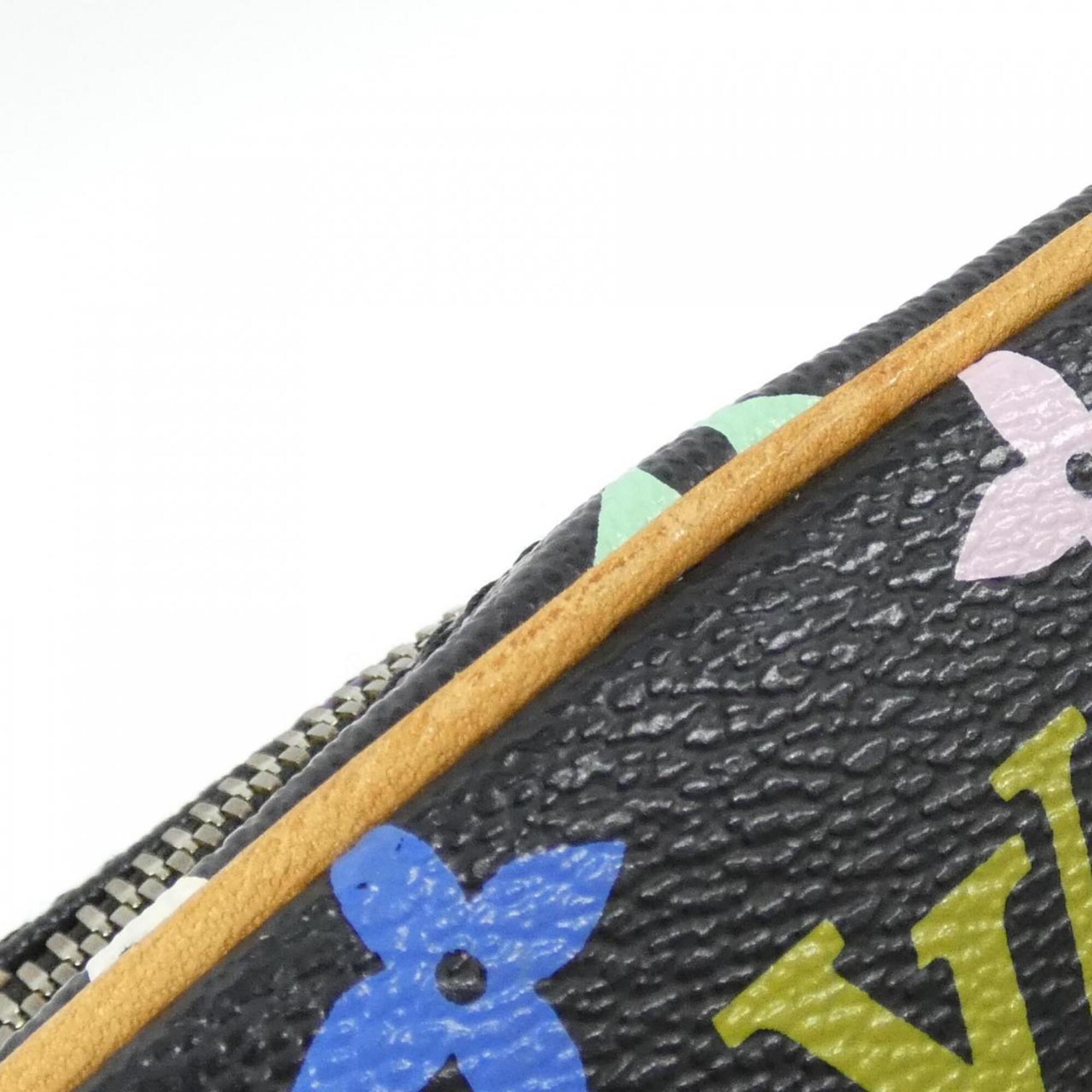 Louis Vuitton Black Coated Canvas Handbag (Pre-Owned)