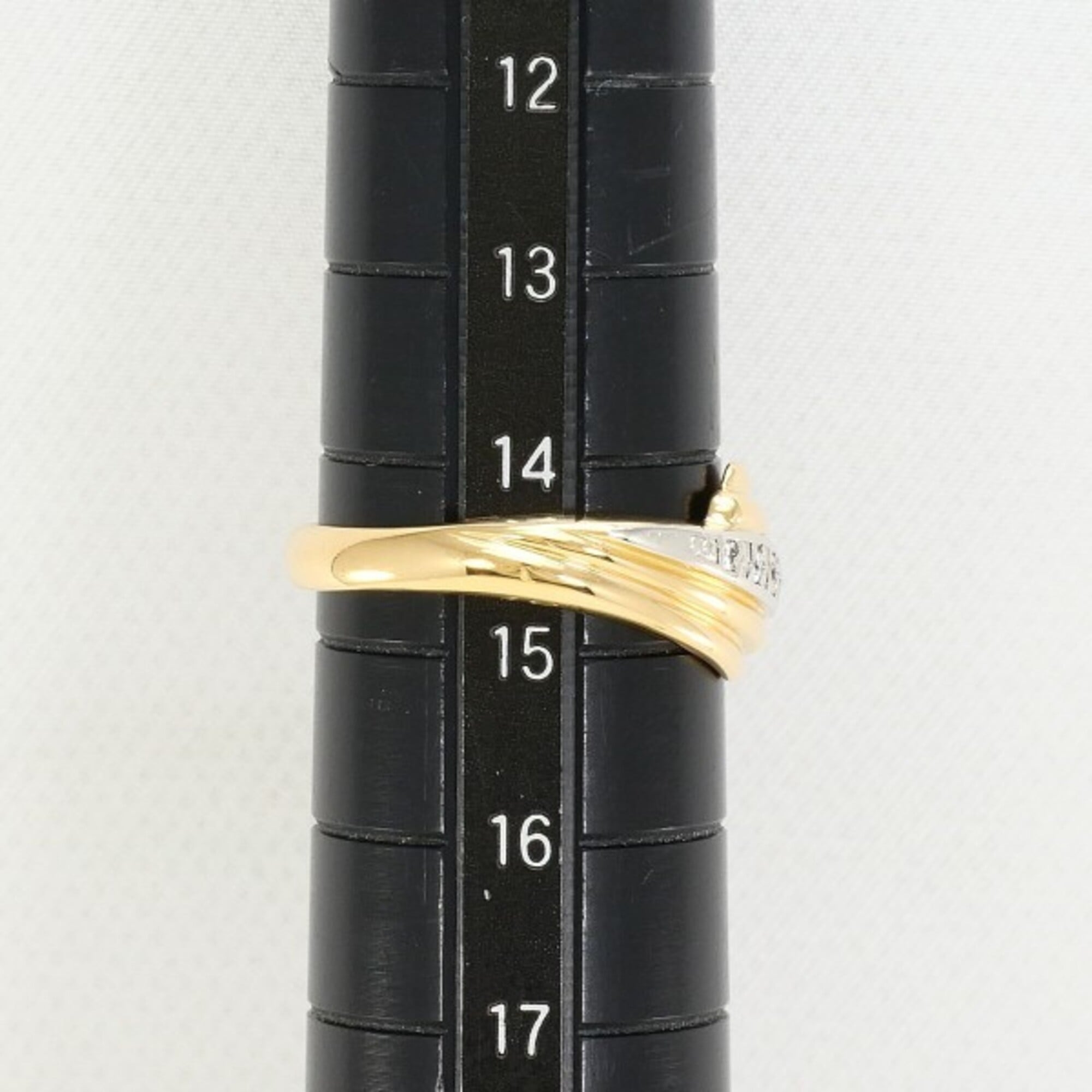 Unbranded Yellow Gold Yellow Gold (18K) Platinum 900 Band Ring (Pre-Owned)