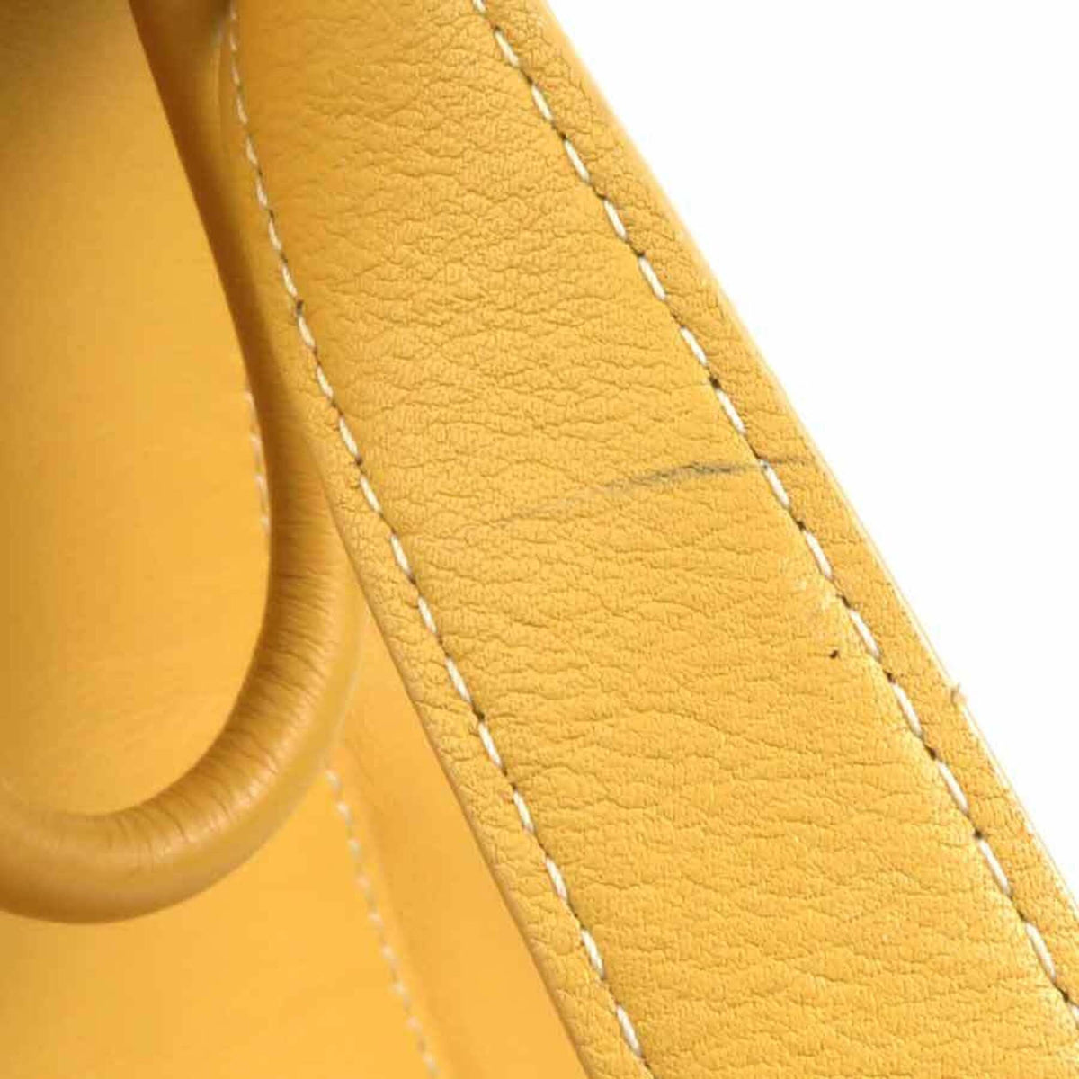 Loewe Yellow Leather Backpack (Pre-Owned)