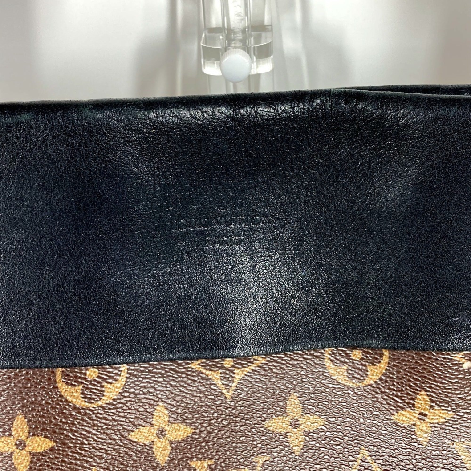 Louis Vuitton Black Brown Monogram Noir Monogram Shoulder Bag Tote Bag (Pre-Owned)