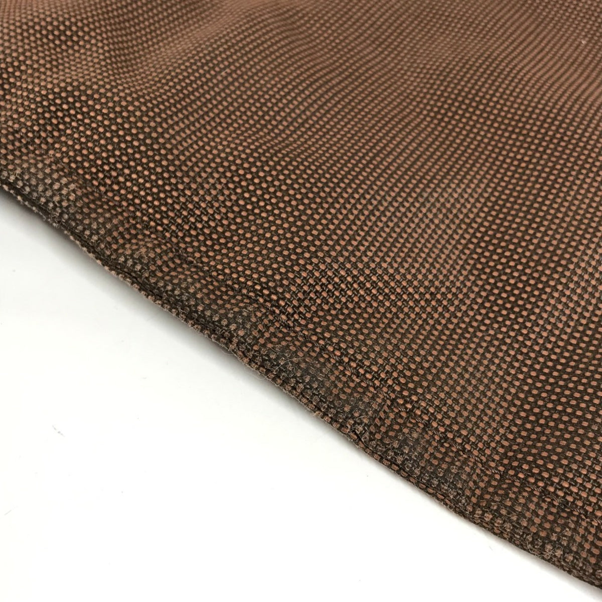 Hermes Brown Canvas Messenger Bag Shoulder Bag (Pre-Owned)