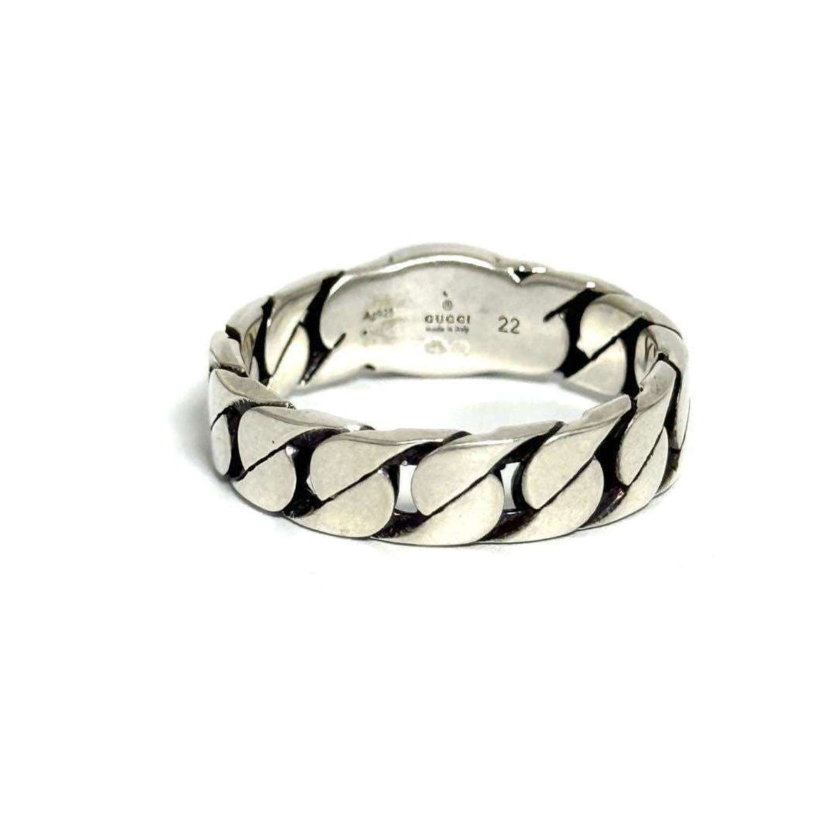 Gucci Silver 925 Band Ring (Pre-Owned)
