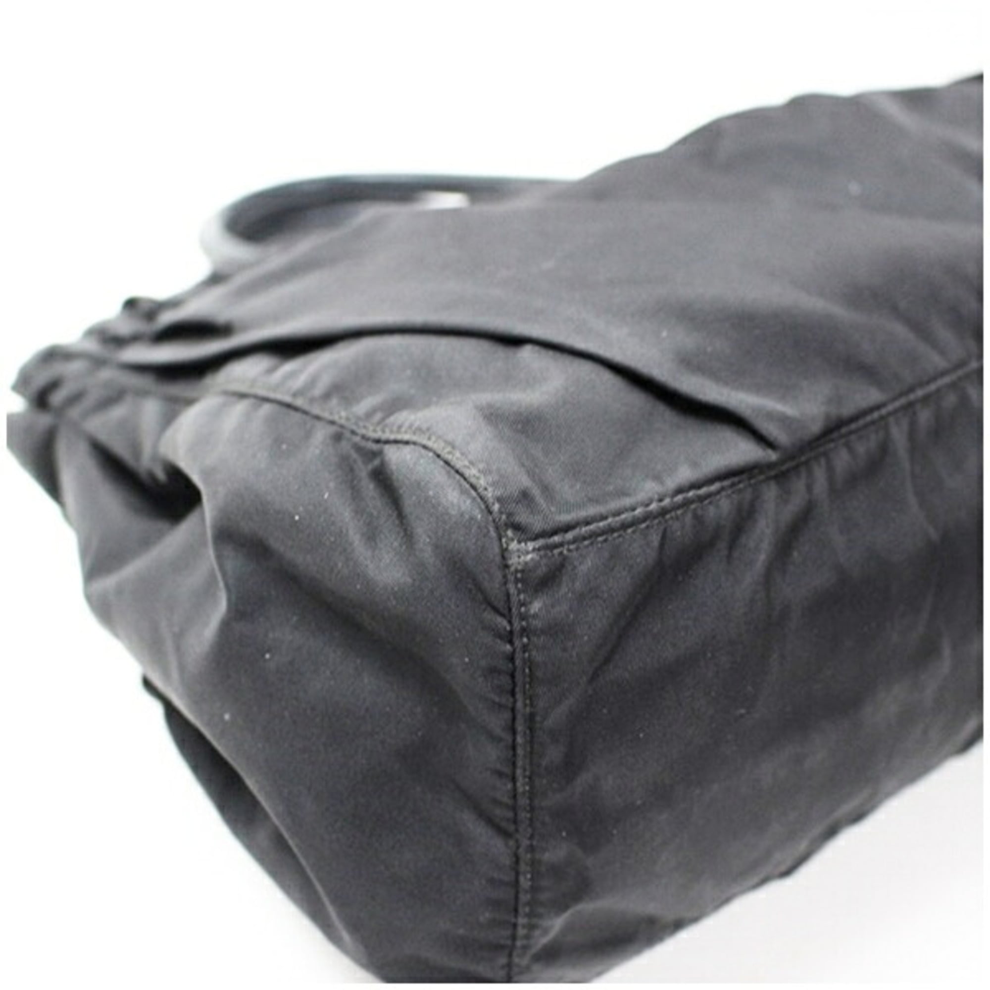 Prada Black Nylon Tote Bag (Pre-Owned)