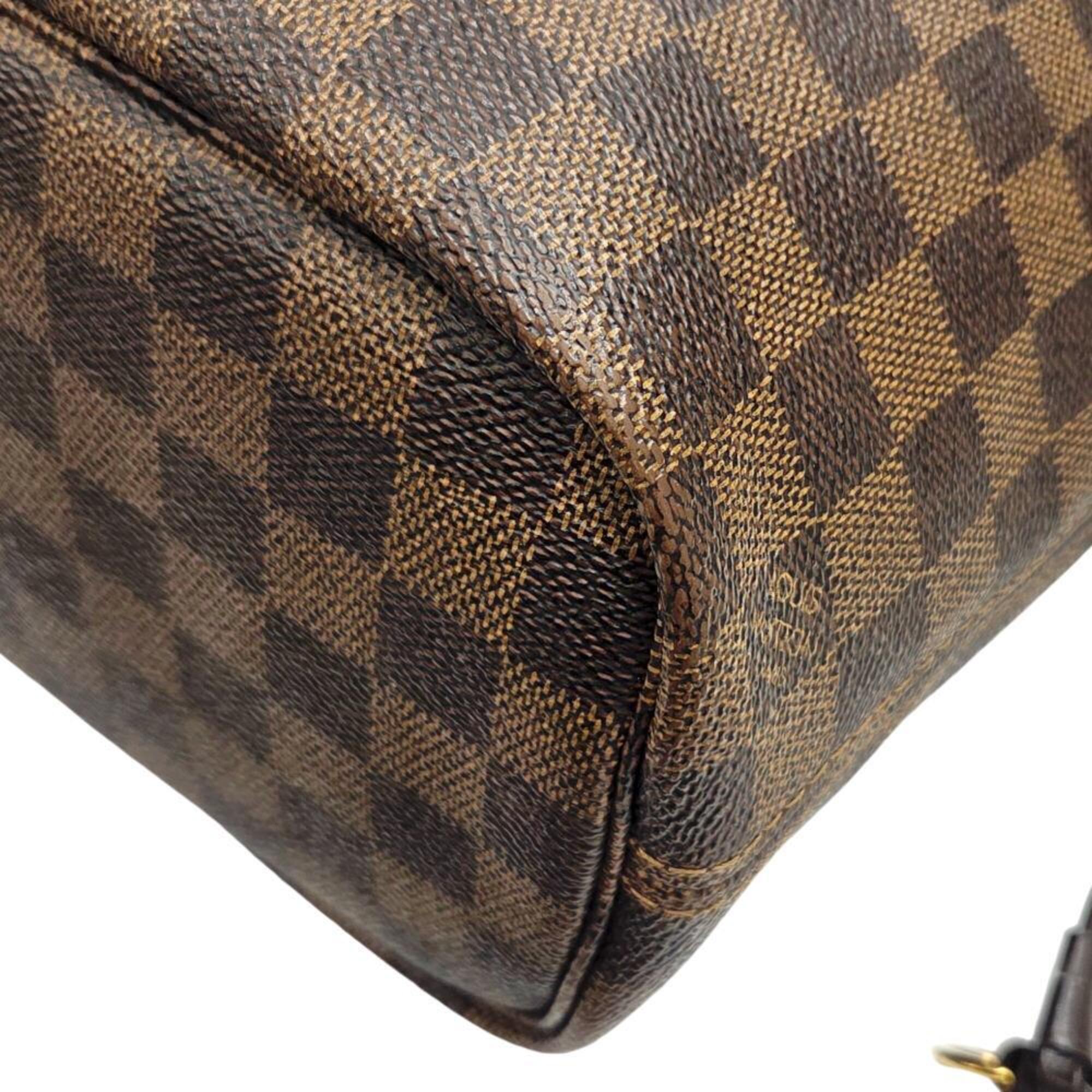 Louis Vuitton Brown Damier Canvas Ebene Damier Canvas Pvc Tote Bag (Pre-Owned)