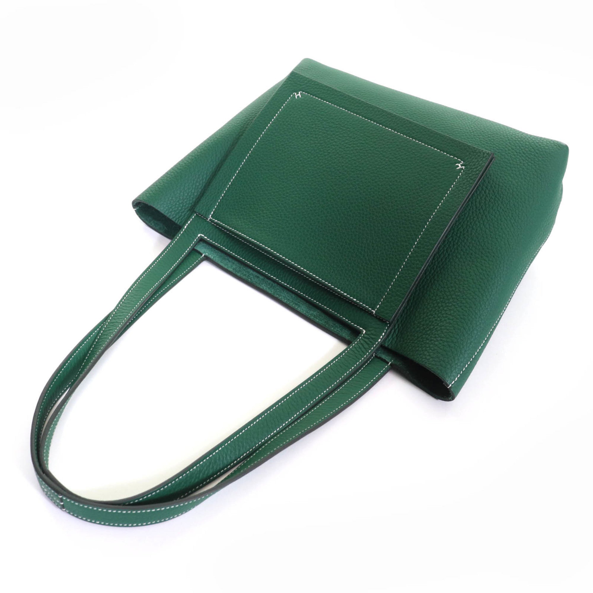 Hermes Taurillon Clemence Leather Tote Bag (Pre-Owned)