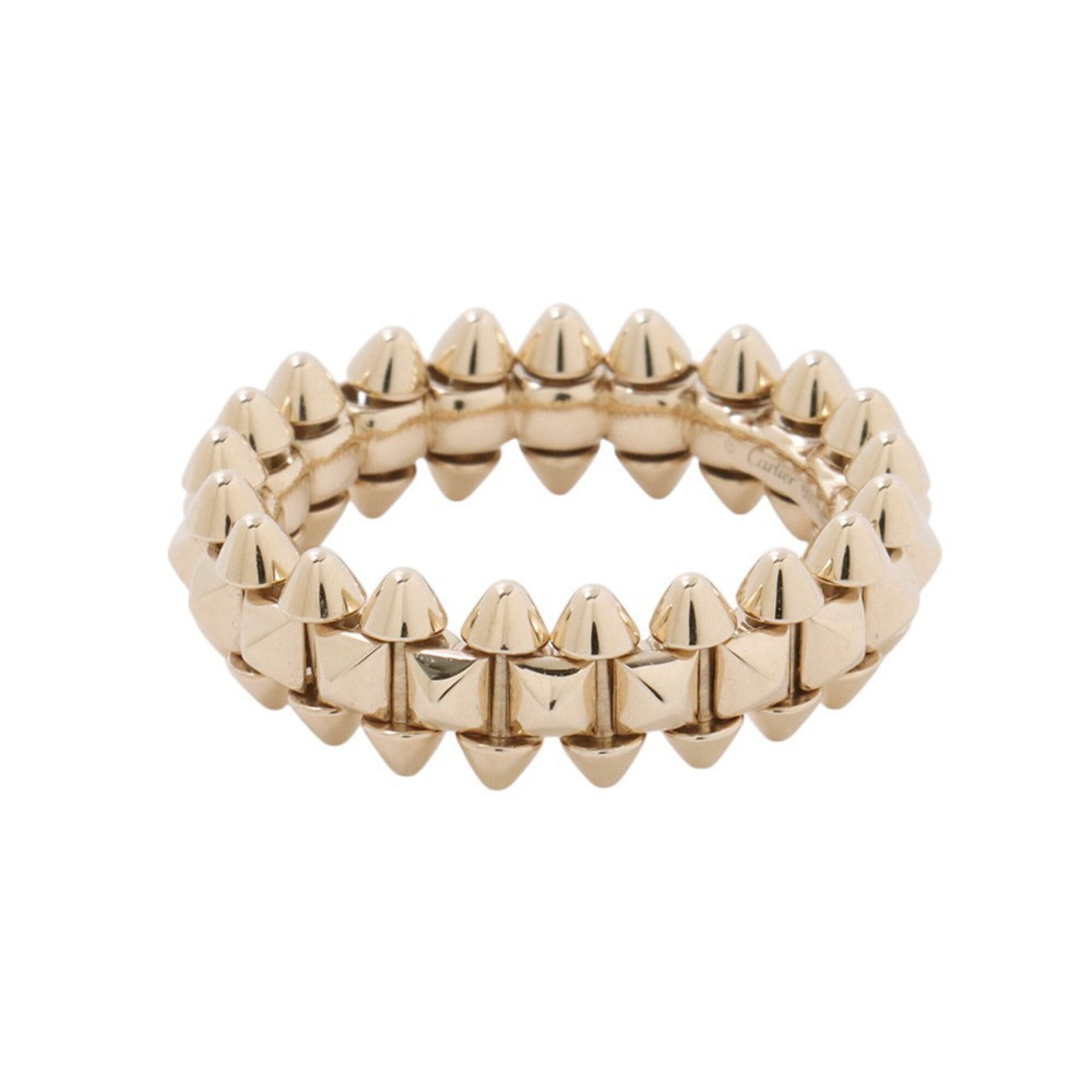 Cartier Crash Yellow Gold (18K) Band Ring (Pre-Owned)