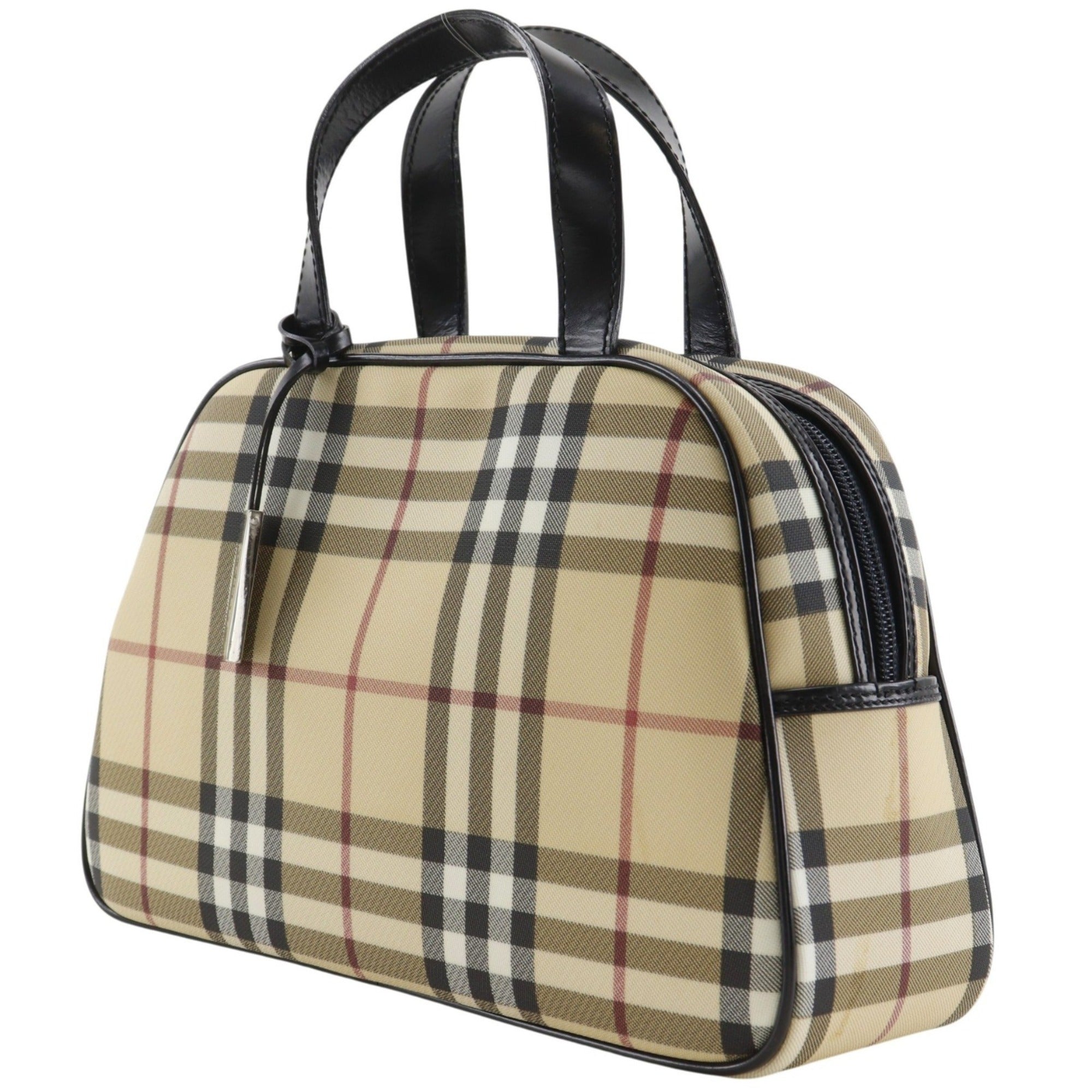 Burberry Beige Pvc Handbag (Pre-Owned)