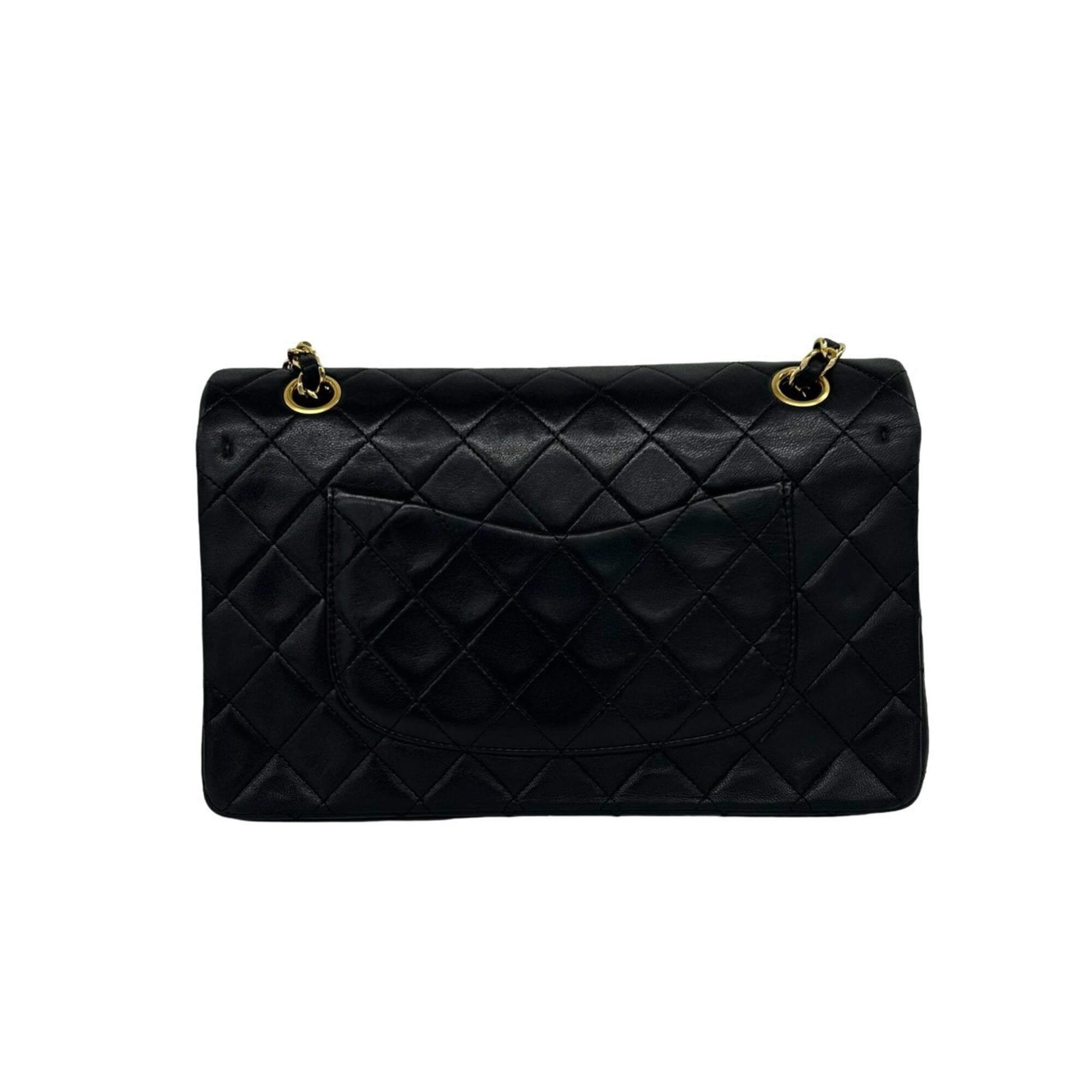 Chanel Black Leather Shoulder Bag (Pre-Owned)