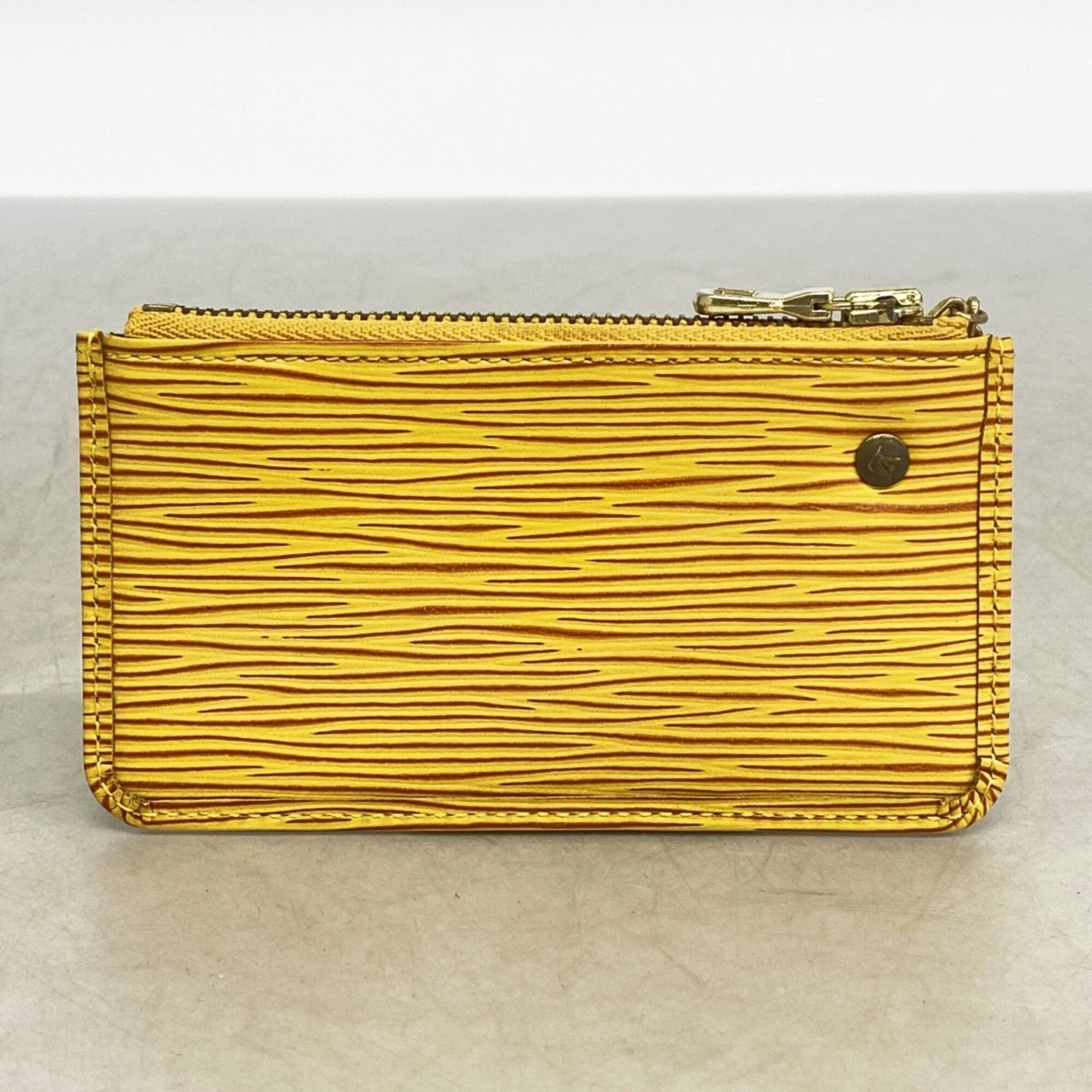 Louis Vuitton Jaune Coin Purse/Coin Case (Pre-Owned)