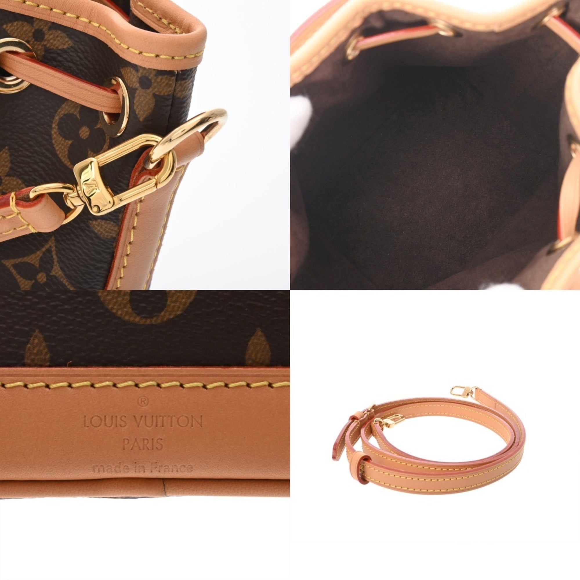 Louis Vuitton Brown Monogram Canvas Shoulder Bag (Pre-Owned)