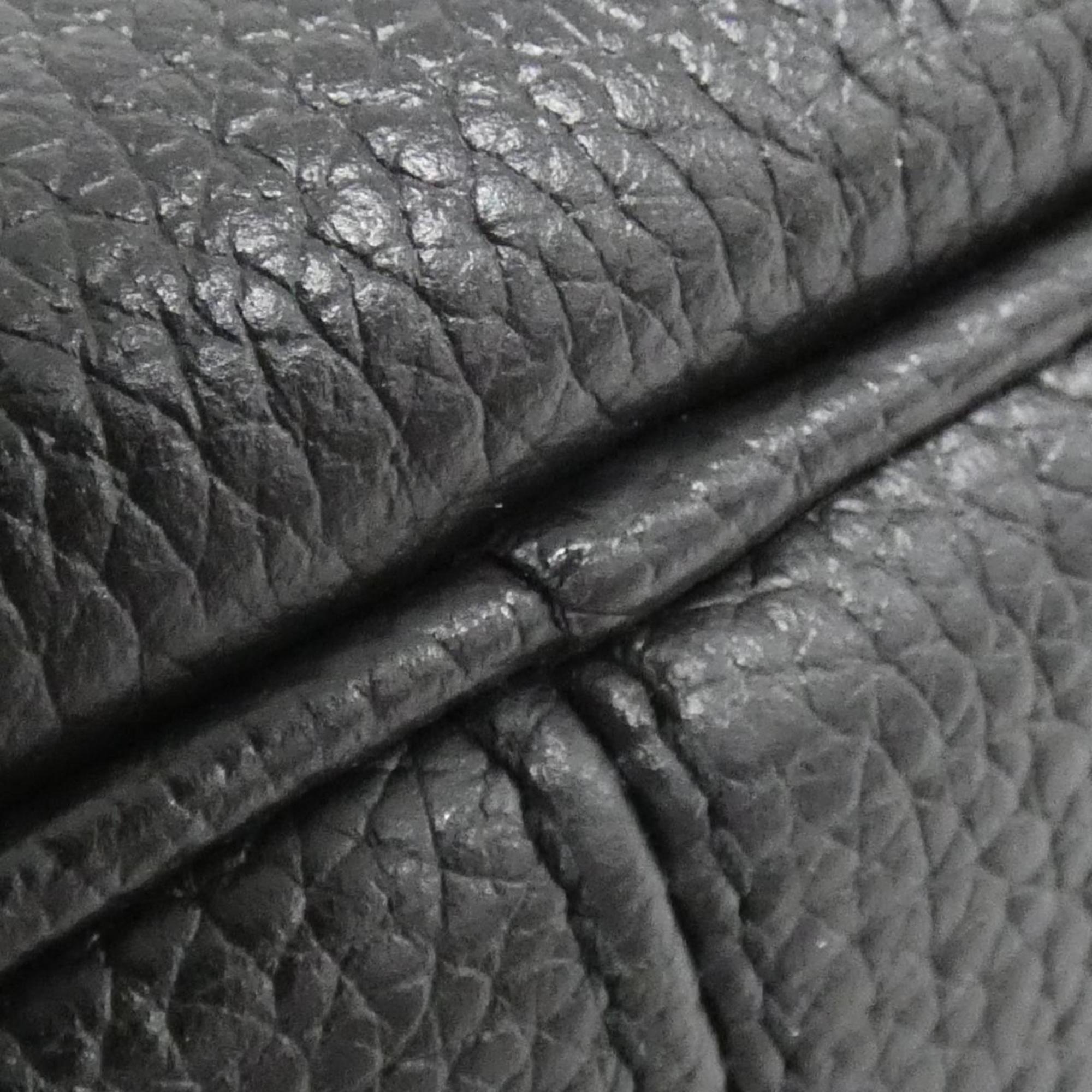Saint Laurent Black Leather Shoulder Bag (Pre-Owned)