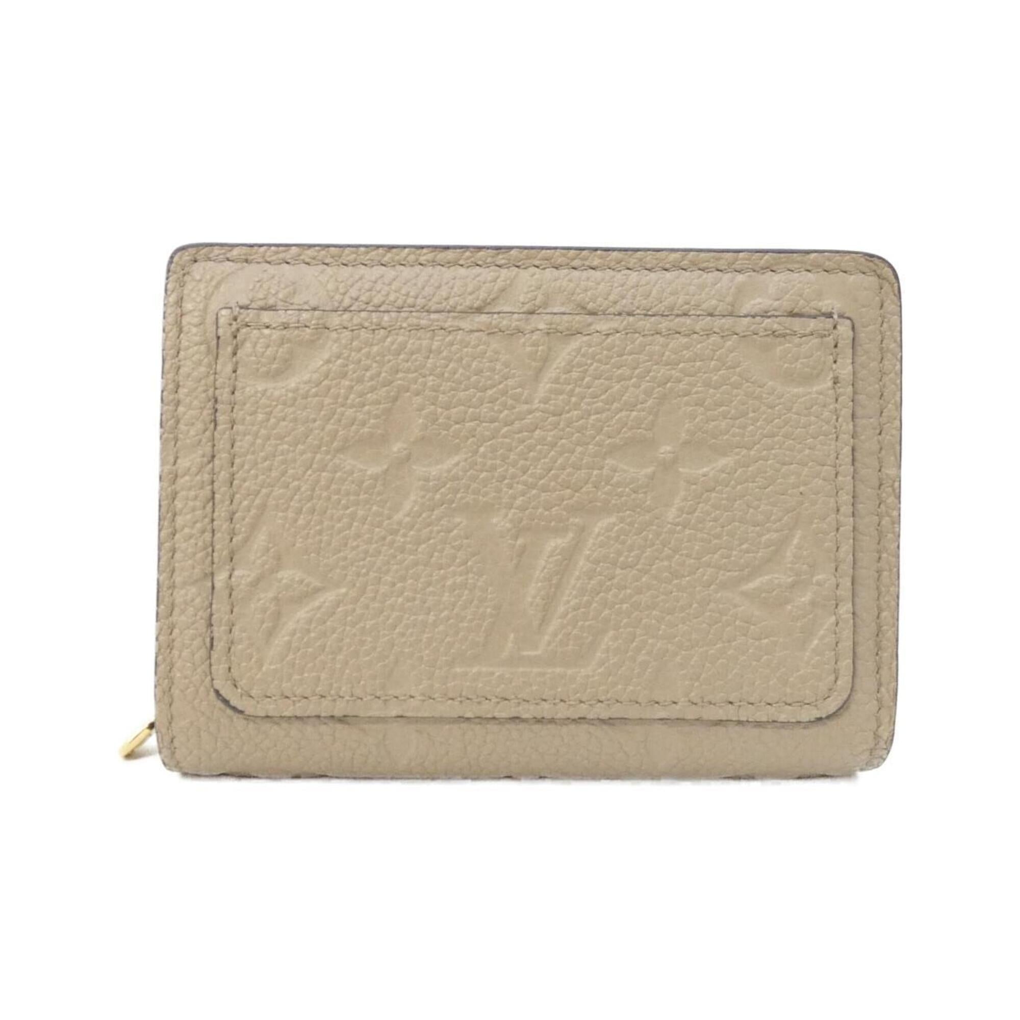 Louis Vuitton Monogram Empreinte Tourterelle Leather Wallet (Bi-Fold) (Pre-Owned)