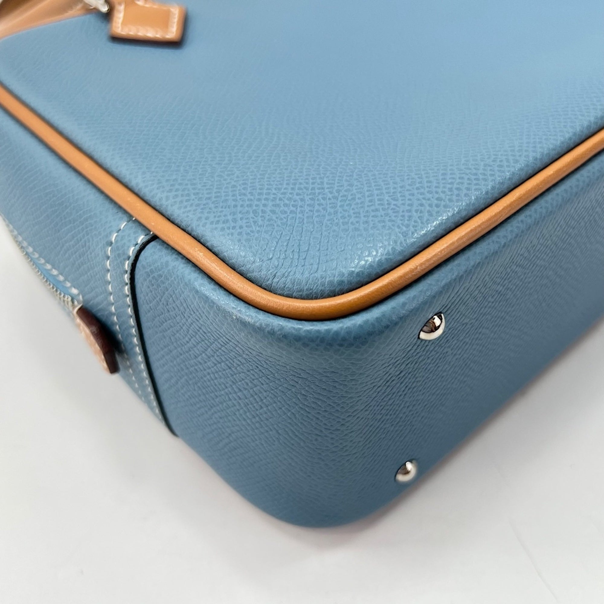 Hermes Blue Handbag (Pre-Owned)
