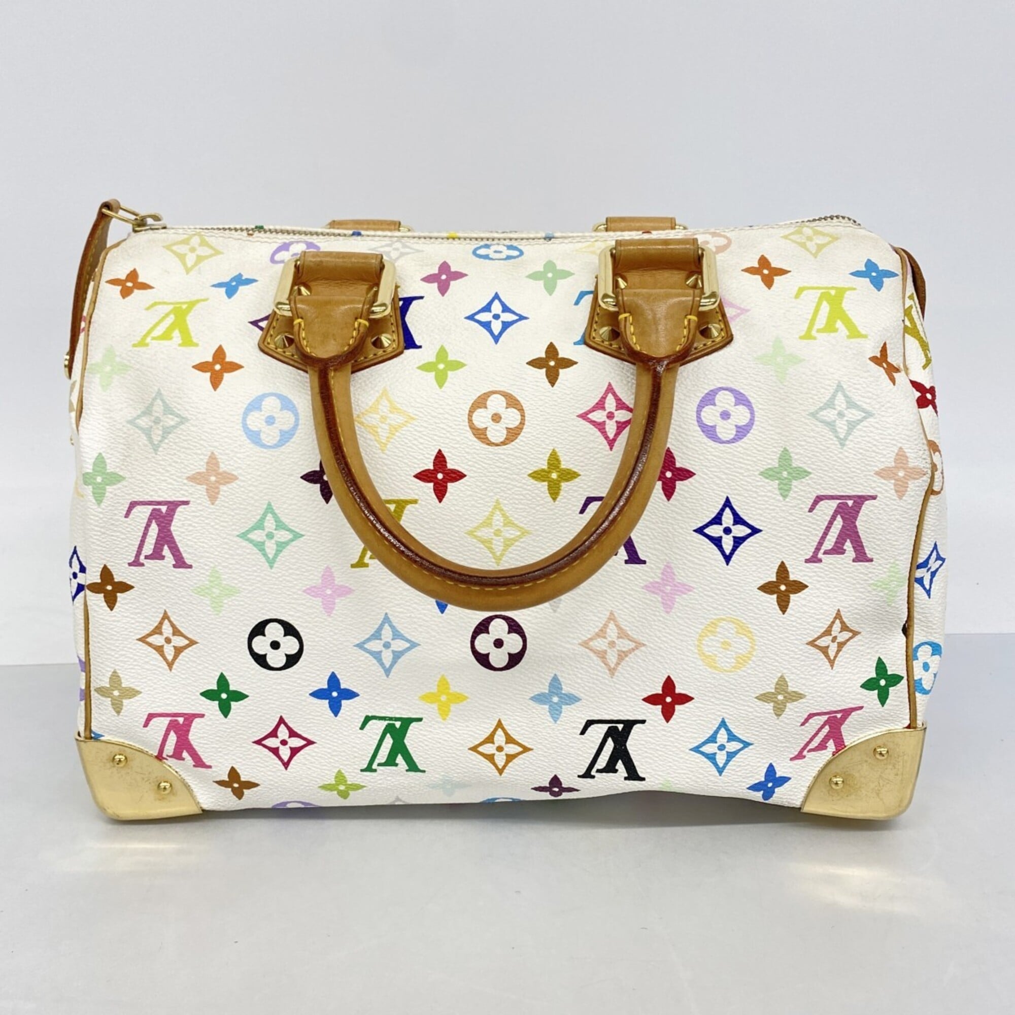 Louis Vuitton Blanc Handbag (Pre-Owned)